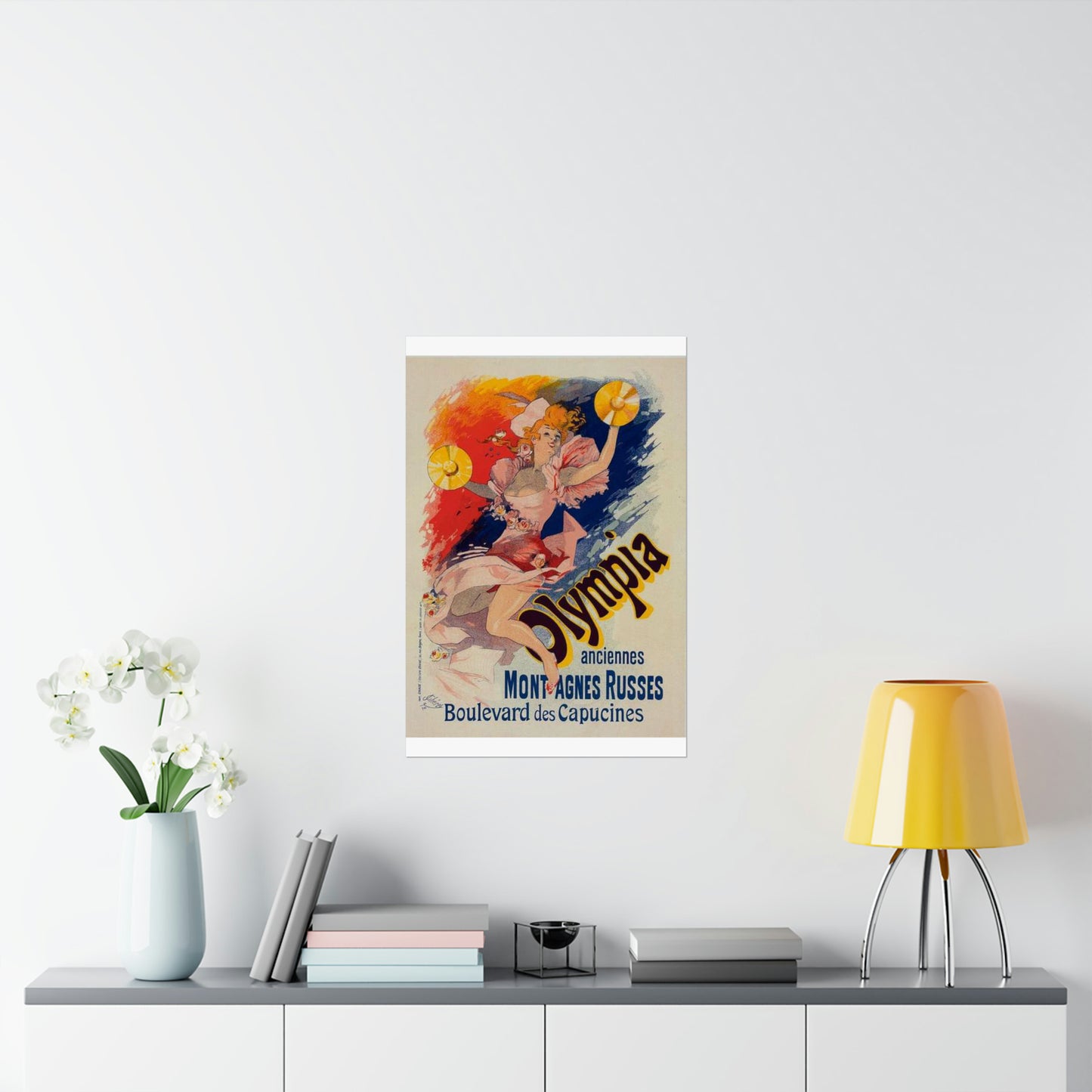 Affiche pour "Olympia". - Art nouveau public domain poster High Quality Matte Wall Art Poster for Home, Office, Classroom