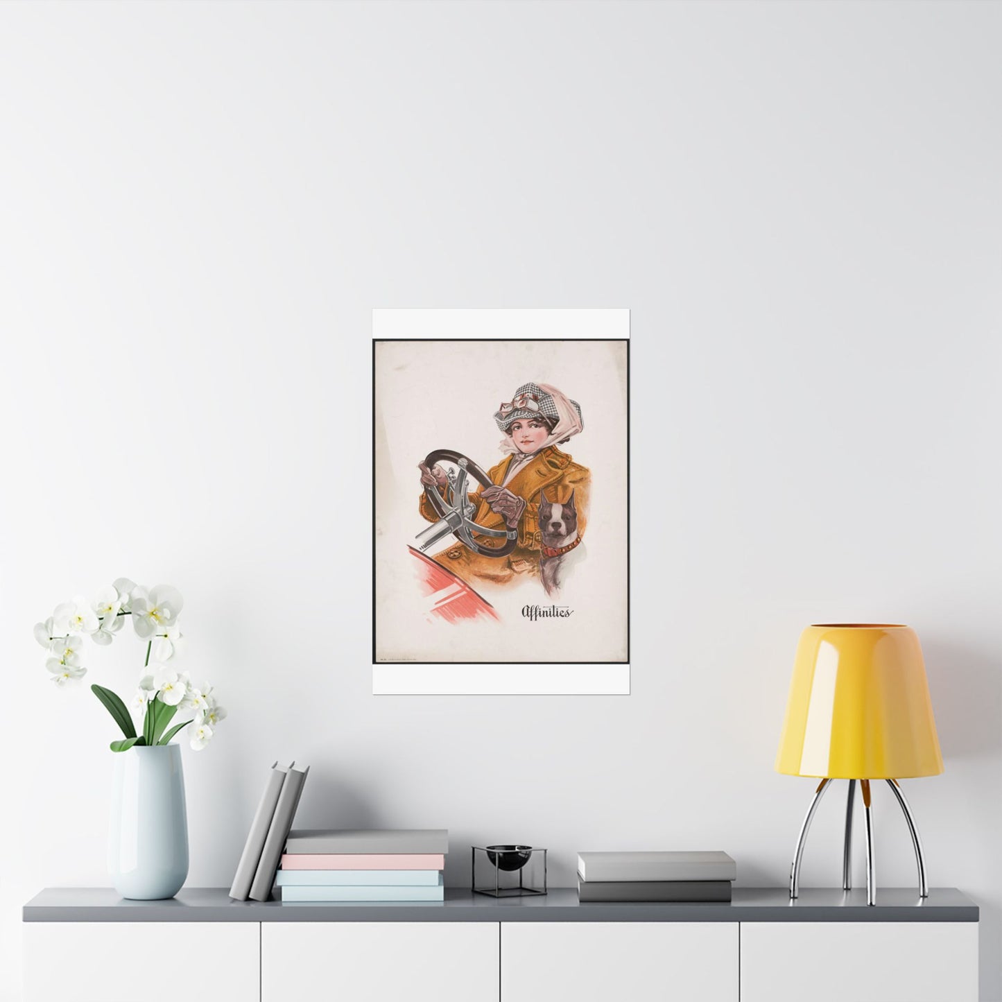 Affinities - Print, Library of Congress collection High Quality Matte Wall Art Poster for Home, Office, Classroom