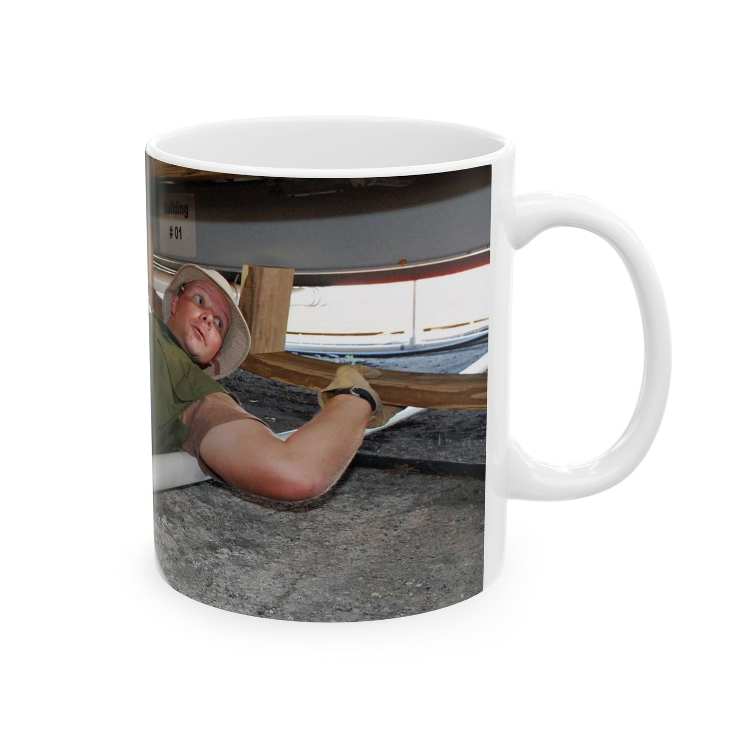 Air Force Staff Sgt. Sean Swiatocha, a structures sergeant Beautiful Novelty Ceramic Coffee Mug 11oz