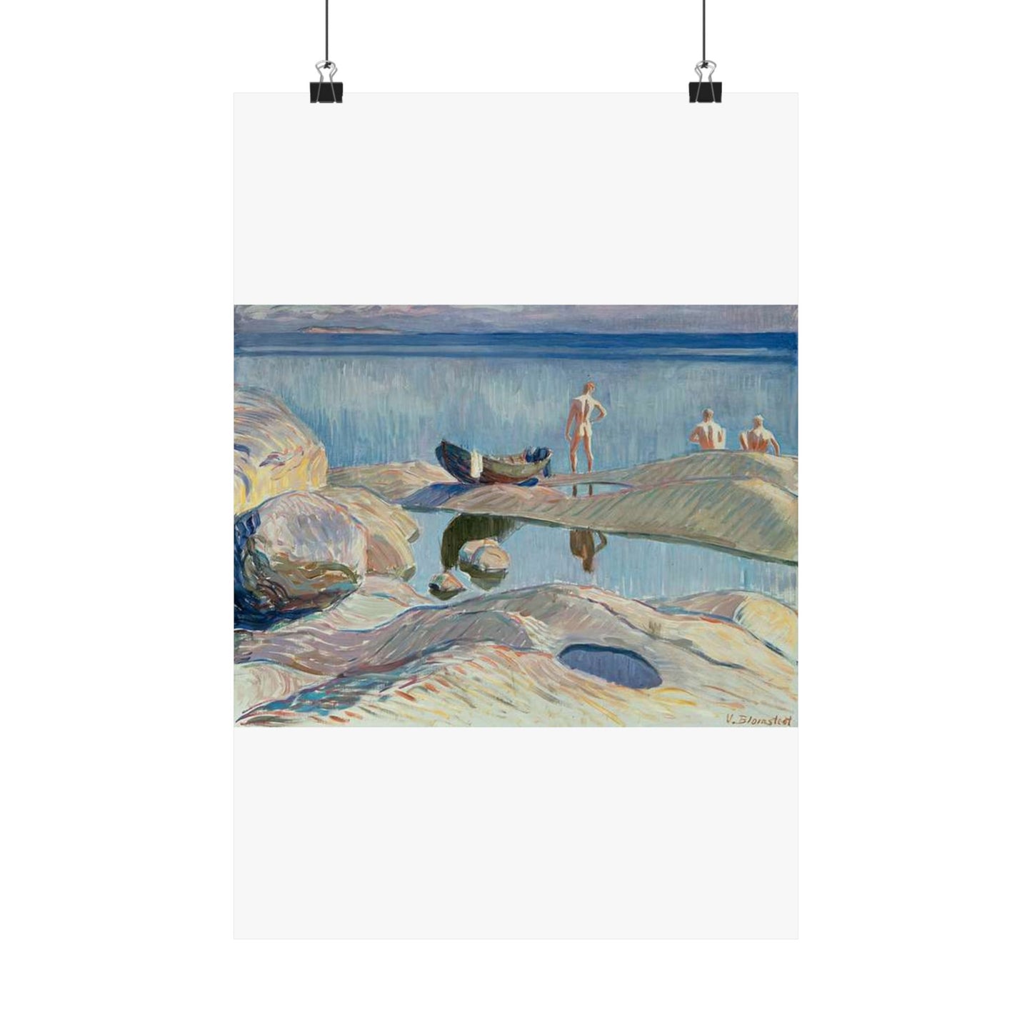 Väinö Blomstedt - Archipelago View High Quality Matte Wall Art Poster for Home, Office, Classroom