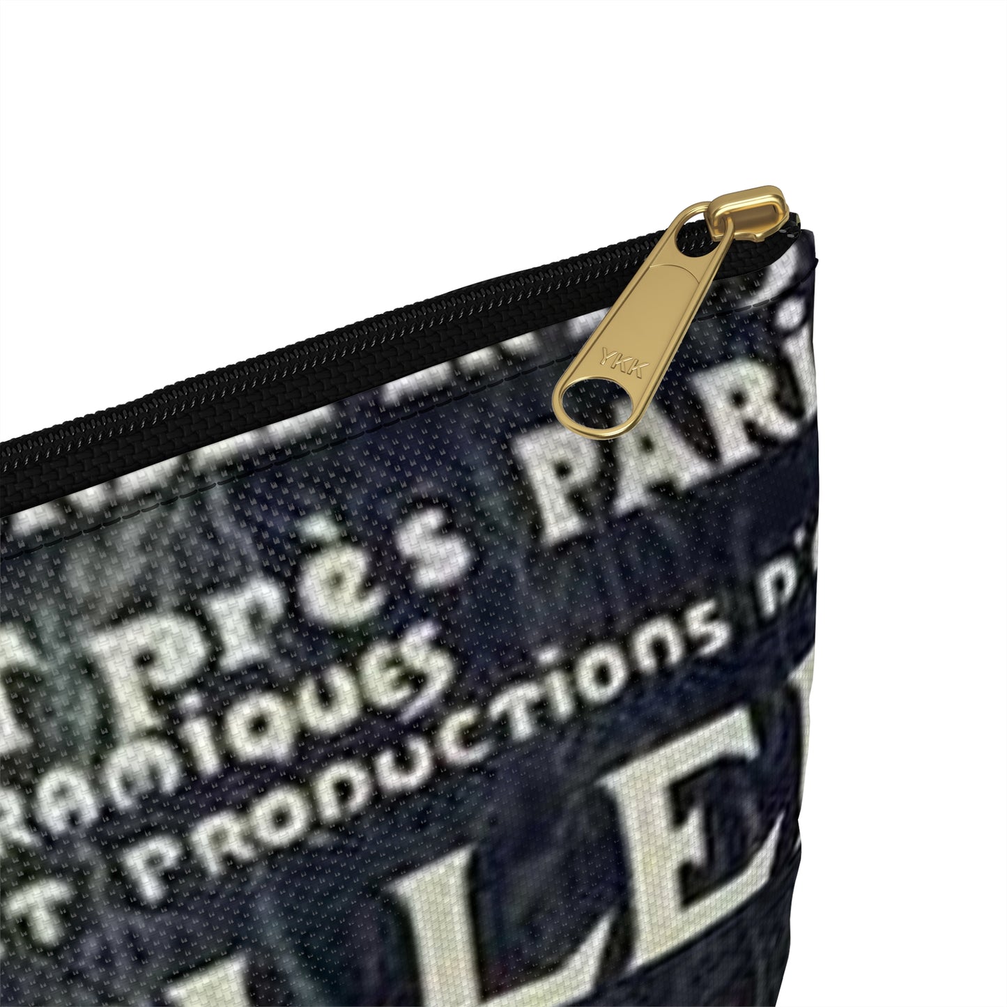Affiche pour la "Grande Tuilerie d'Ivry" (Usine Émile Muller). Large Organizer Pouch with Black Zipper