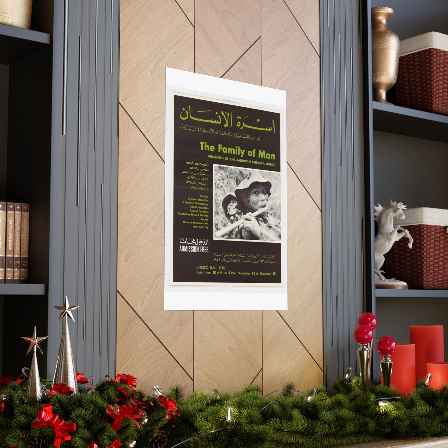 Poster: The Family of Man - Public domain portrait print High Quality Matte Wall Art Poster for Home, Office, Classroom