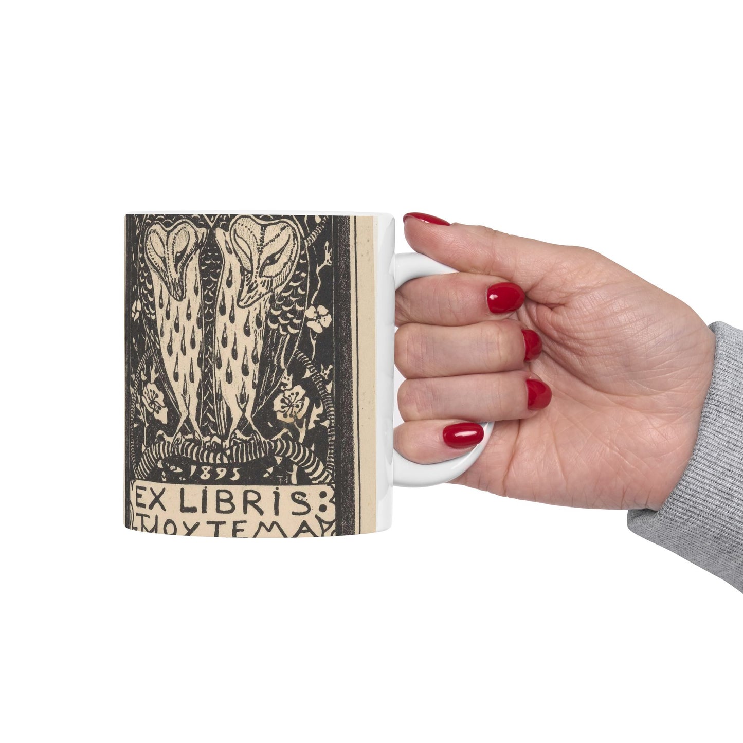 Theo van Hoytema - Ex libris van Theo van Hoytema Beautiful Novelty Ceramic Coffee Mug 11oz