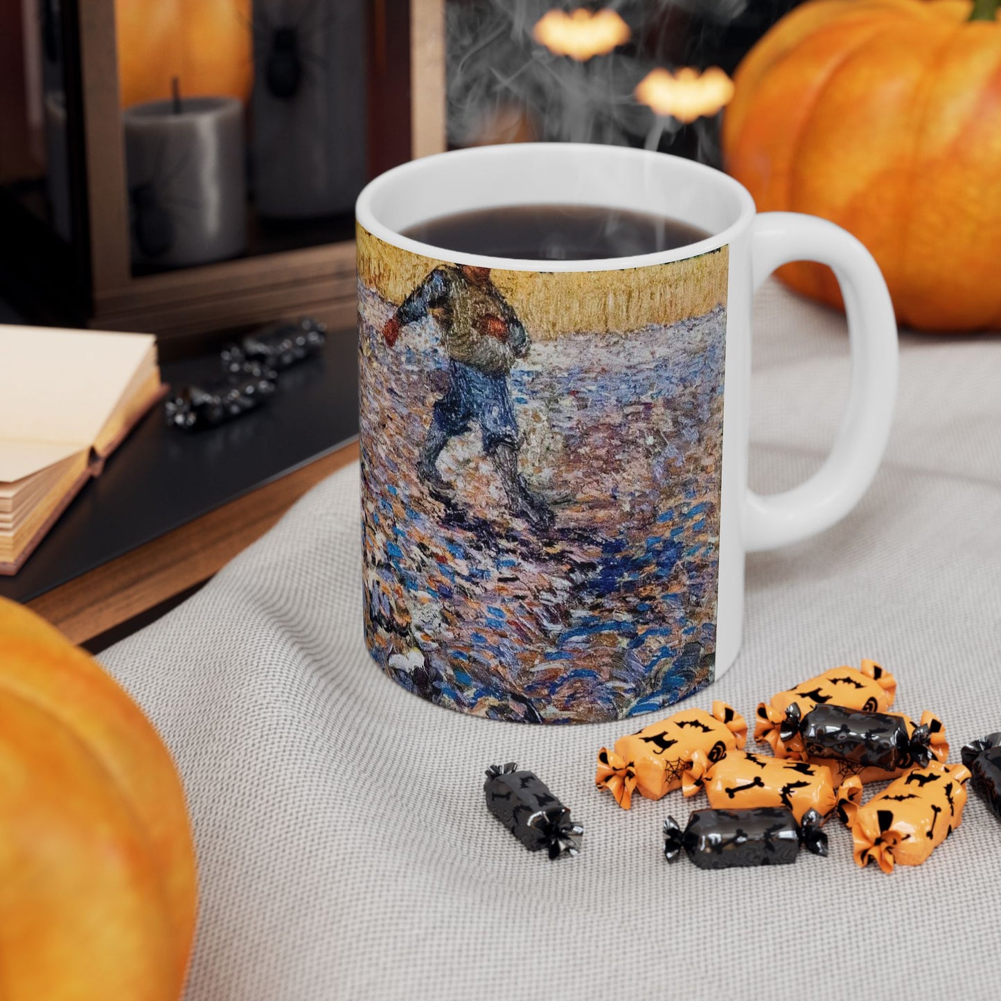 The Sower - My Dream - A painting of a man in a field Beautiful Novelty Ceramic Coffee Mug 11oz