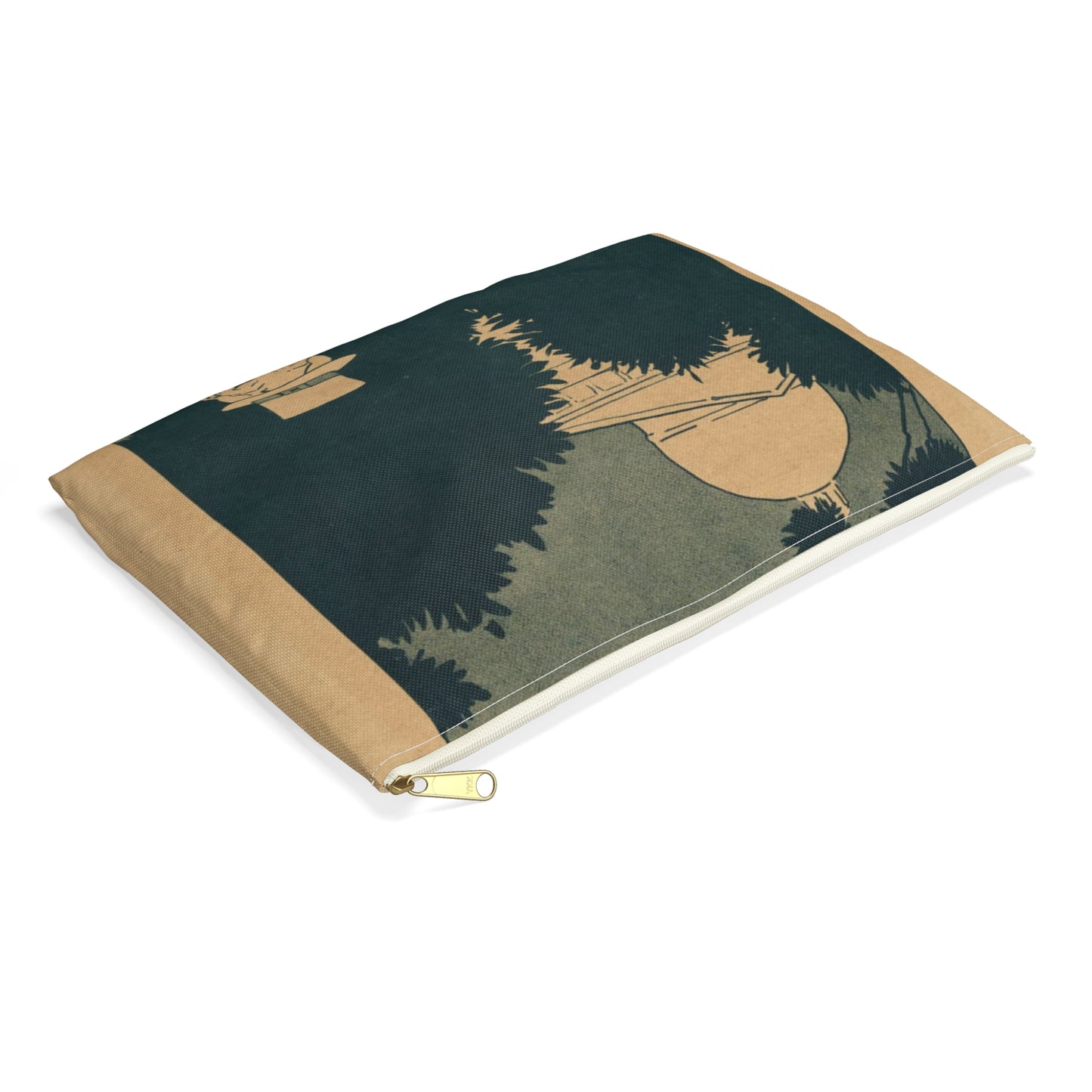 The best guide to Boston. Boston illustrated, for sale here. Large Organizer Pouch with Black Zipper
