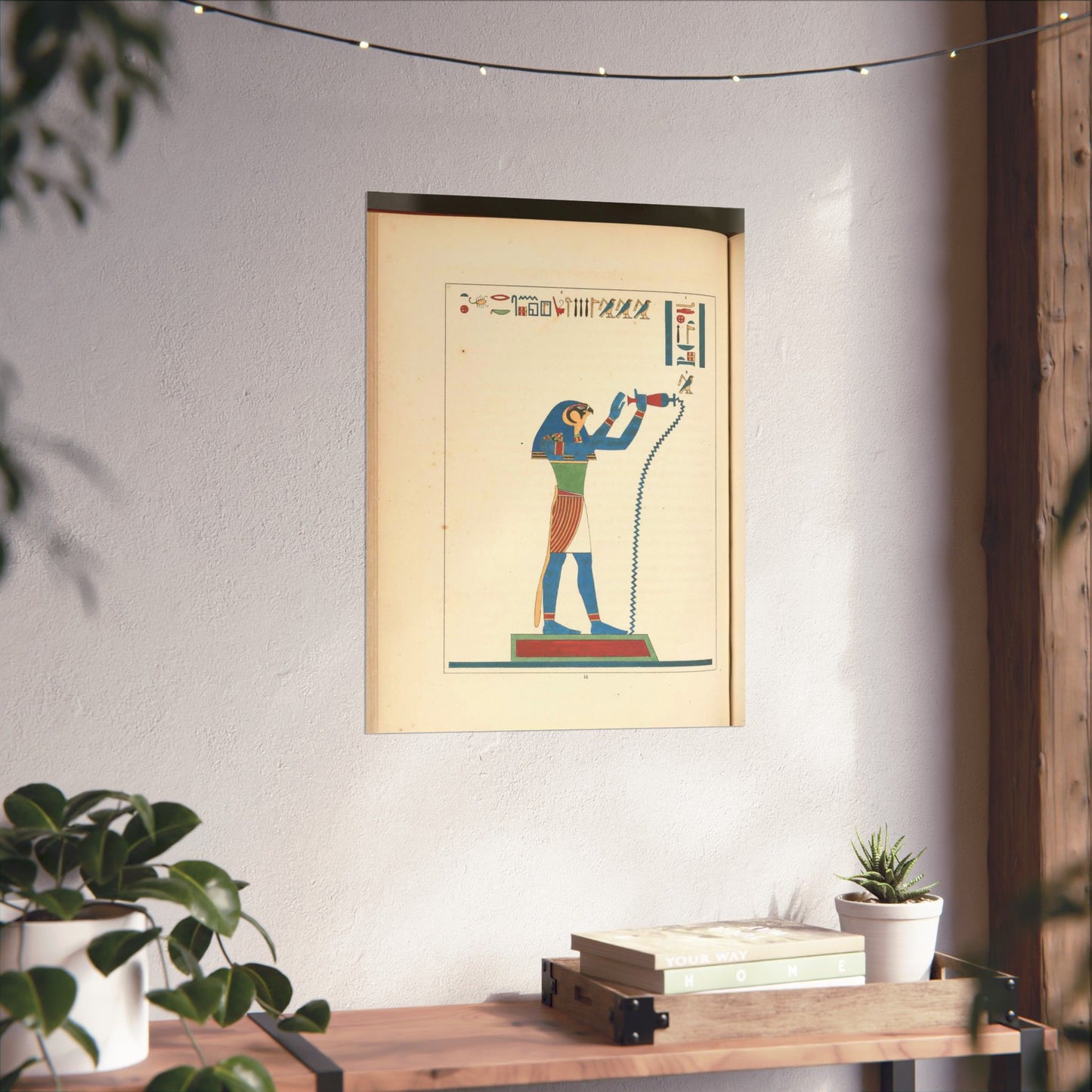 Thoth Trismégiste, le premier Hermès, Hermès Trismégiste. High Quality Matte Wall Art Poster for Home, Office, Classroom