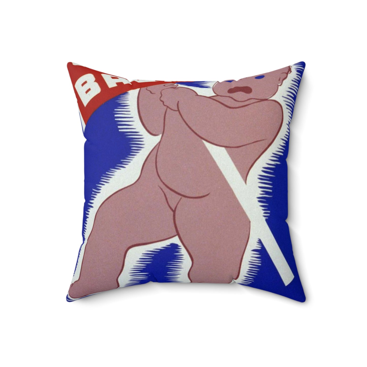 Unfair to babies A helpless infant can't go on strike : It depends on your care. Decorative Accent Square Pillow