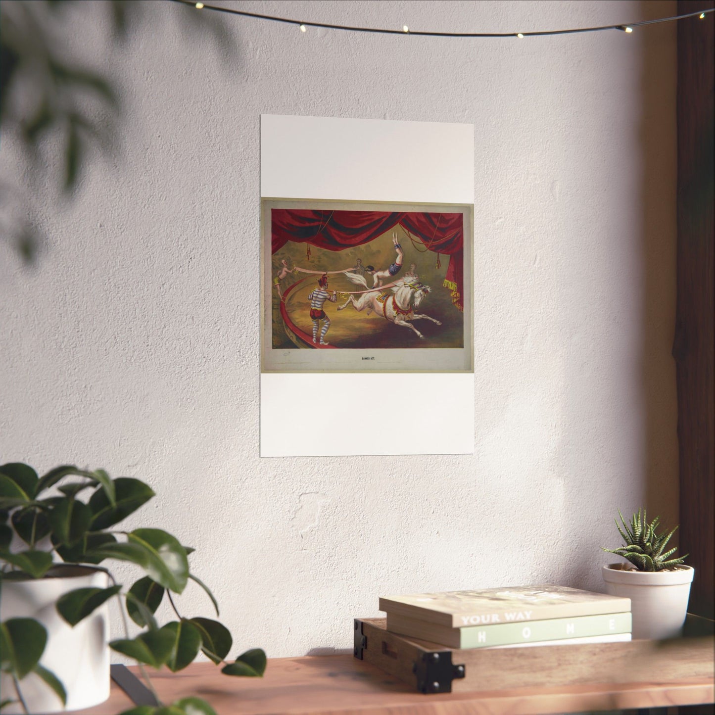 Banner act - Print, Library of Congress collection High Quality Matte Wall Art Poster for Home, Office, Classroom