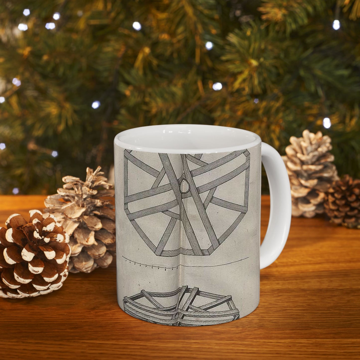 Patent Drawing of Engine - Fotothek df tg 0002625 Architektur ^ Bauwesen ^ Kran ^ Tragwerk Public domain image Beautiful Novelty Ceramic Coffee Mug 11oz