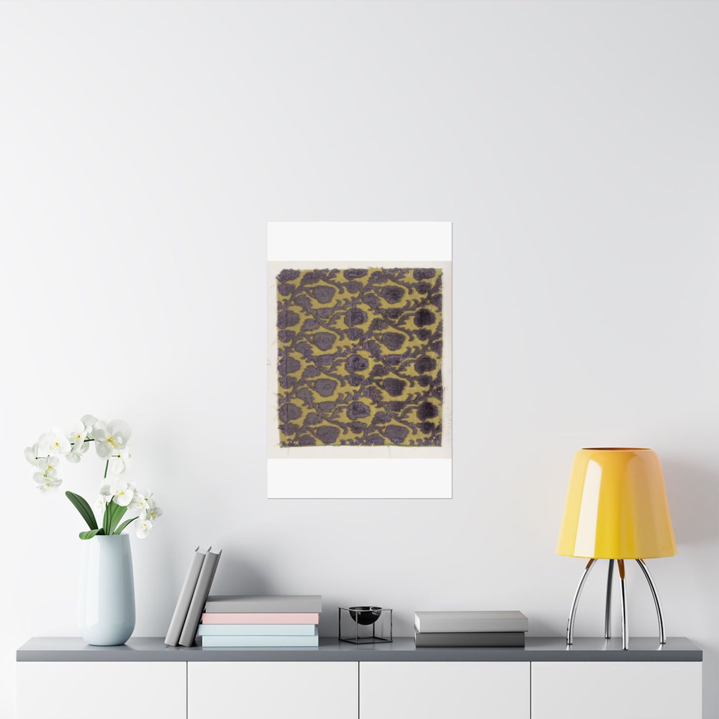 Fragment, 15th century - Public domain dedication museum photo High Quality Matte Wall Art Poster for Home, Office, Classroom