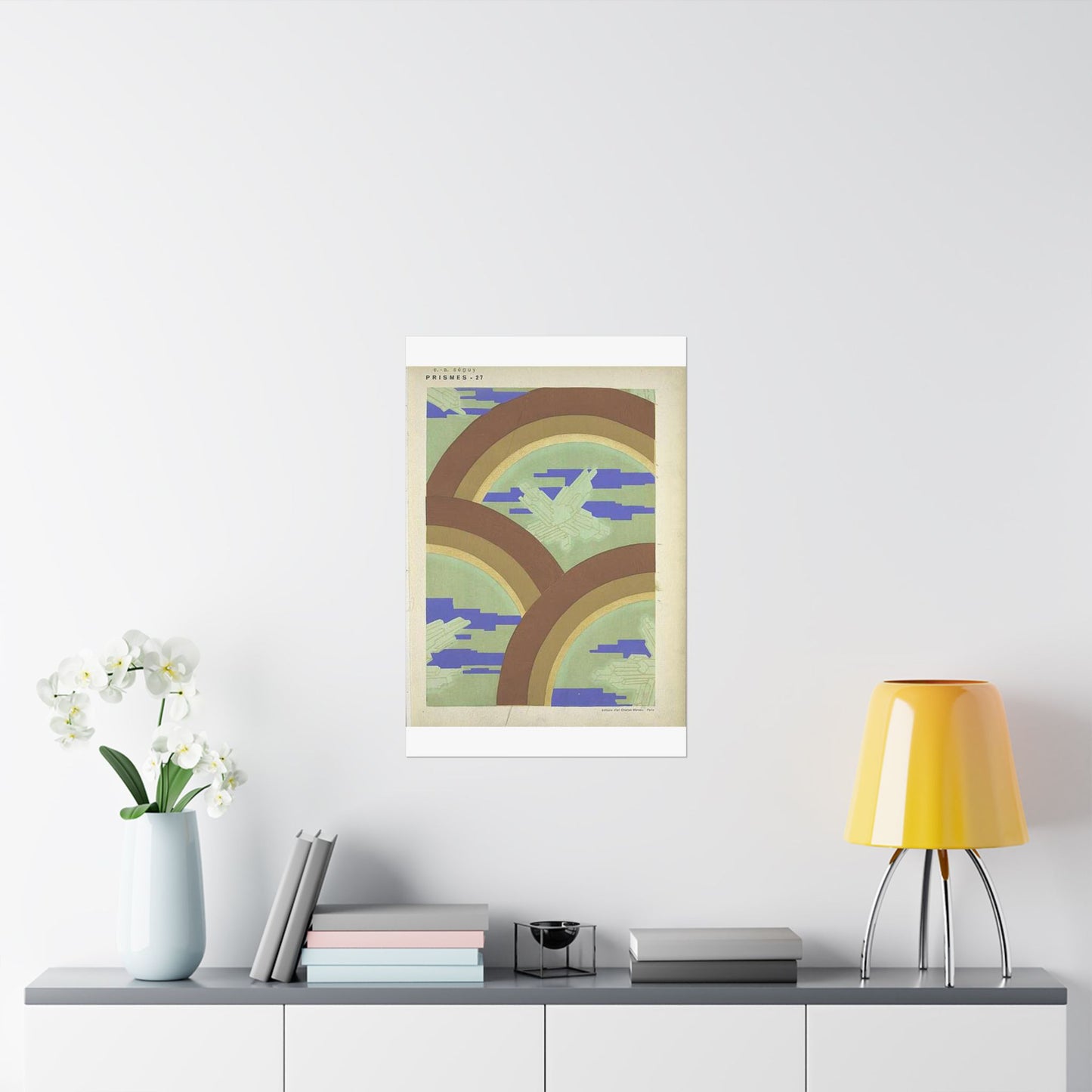 Prismes - EA Séguy - 1933 - page 29 High Quality Matte Wall Art Poster for Home, Office, Classroom