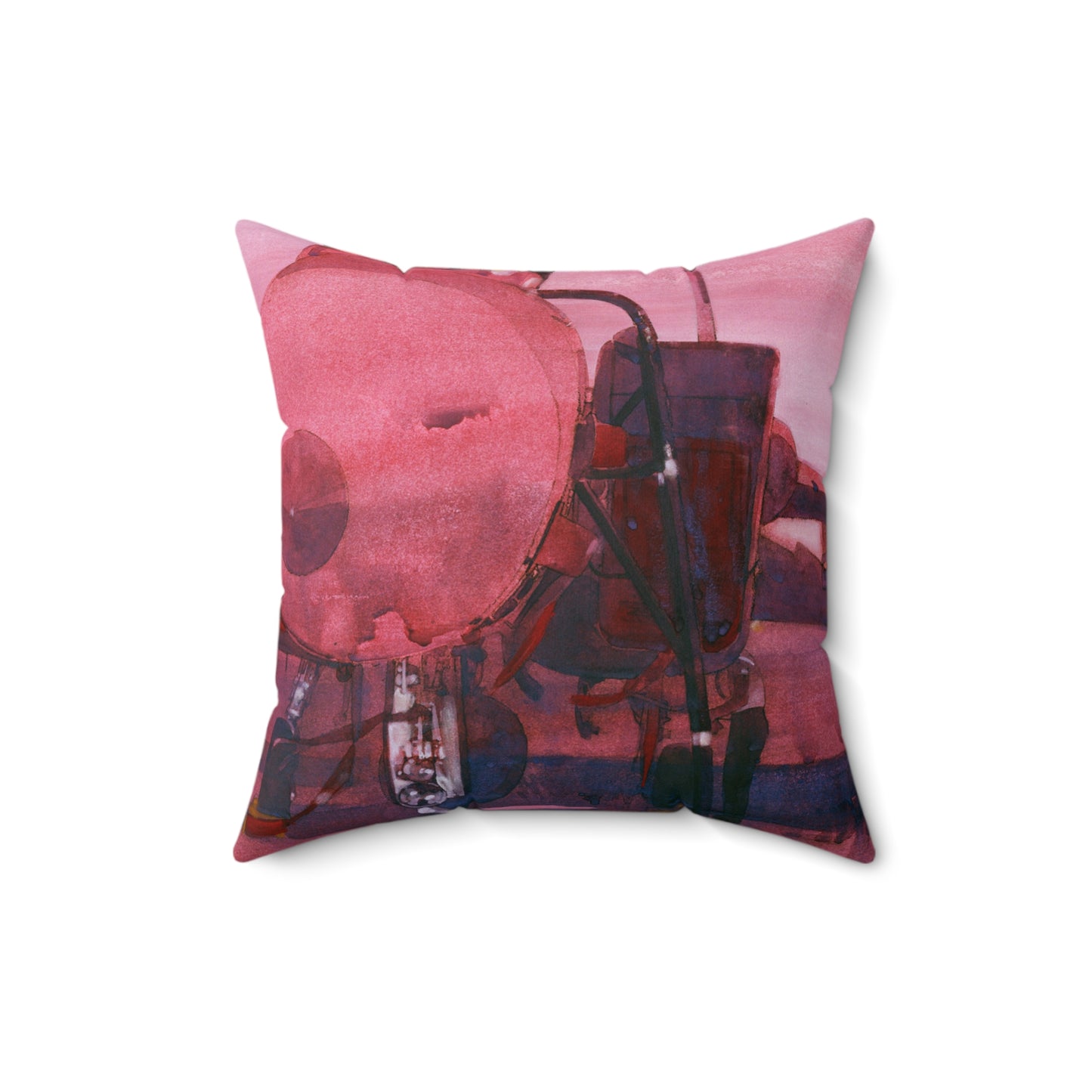Artwork:"Eagle"Artist: Philip P. Renaud (CI) Decorative Accent Square Pillow