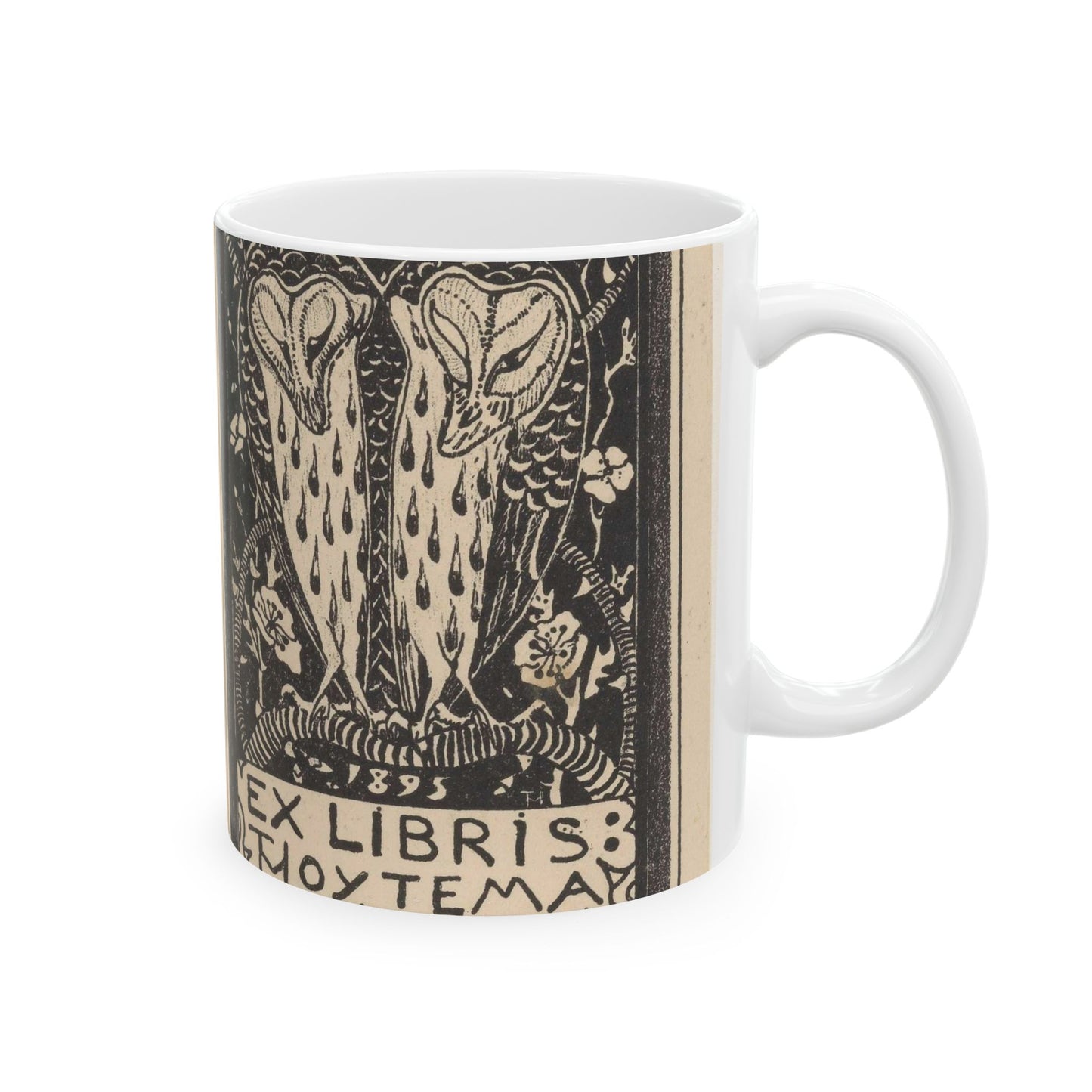 Theo van Hoytema - Ex libris van Theo van Hoytema Beautiful Novelty Ceramic Coffee Mug 11oz