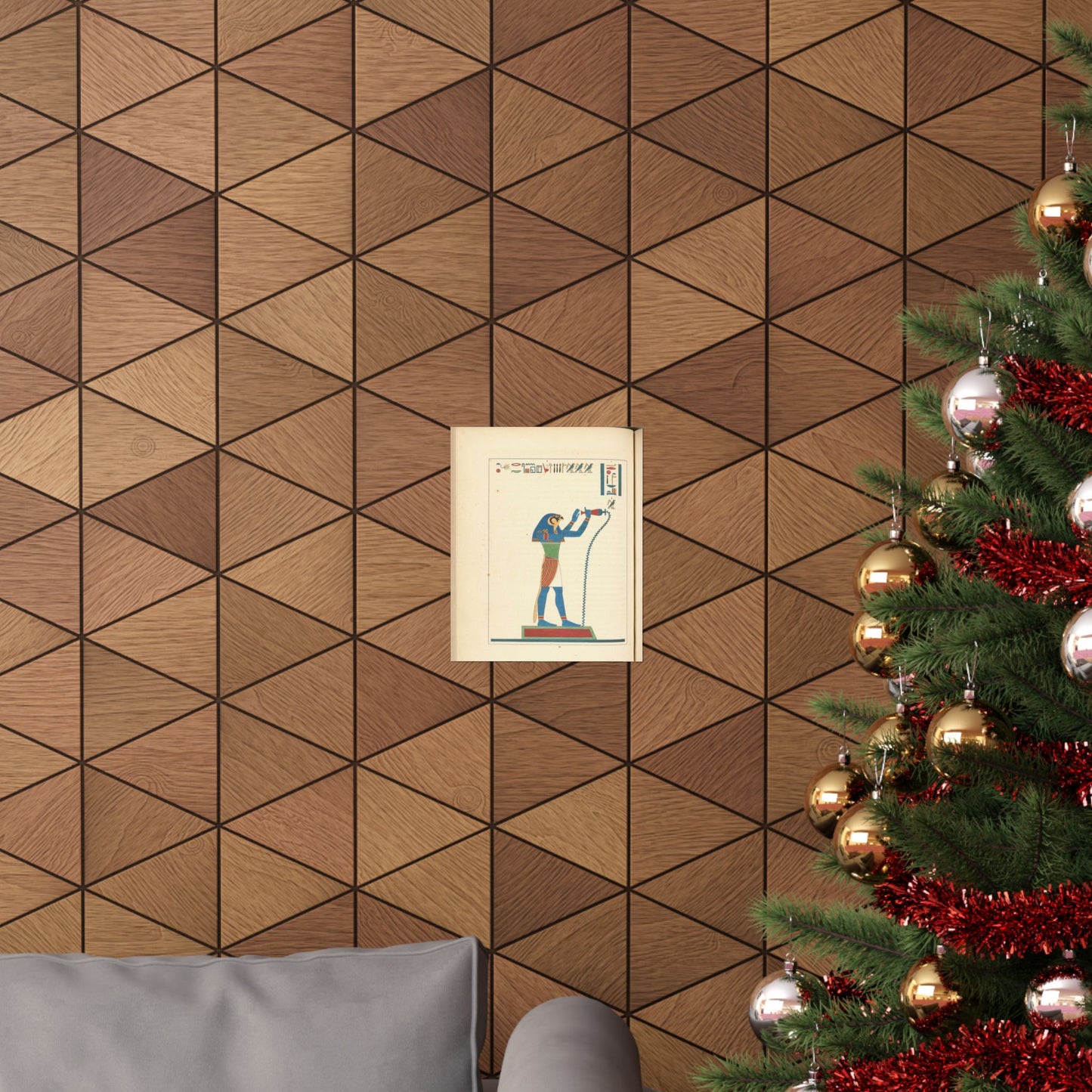 Thoth Trismégiste, le premier Hermès, Hermès Trismégiste. High Quality Matte Wall Art Poster for Home, Office, Classroom