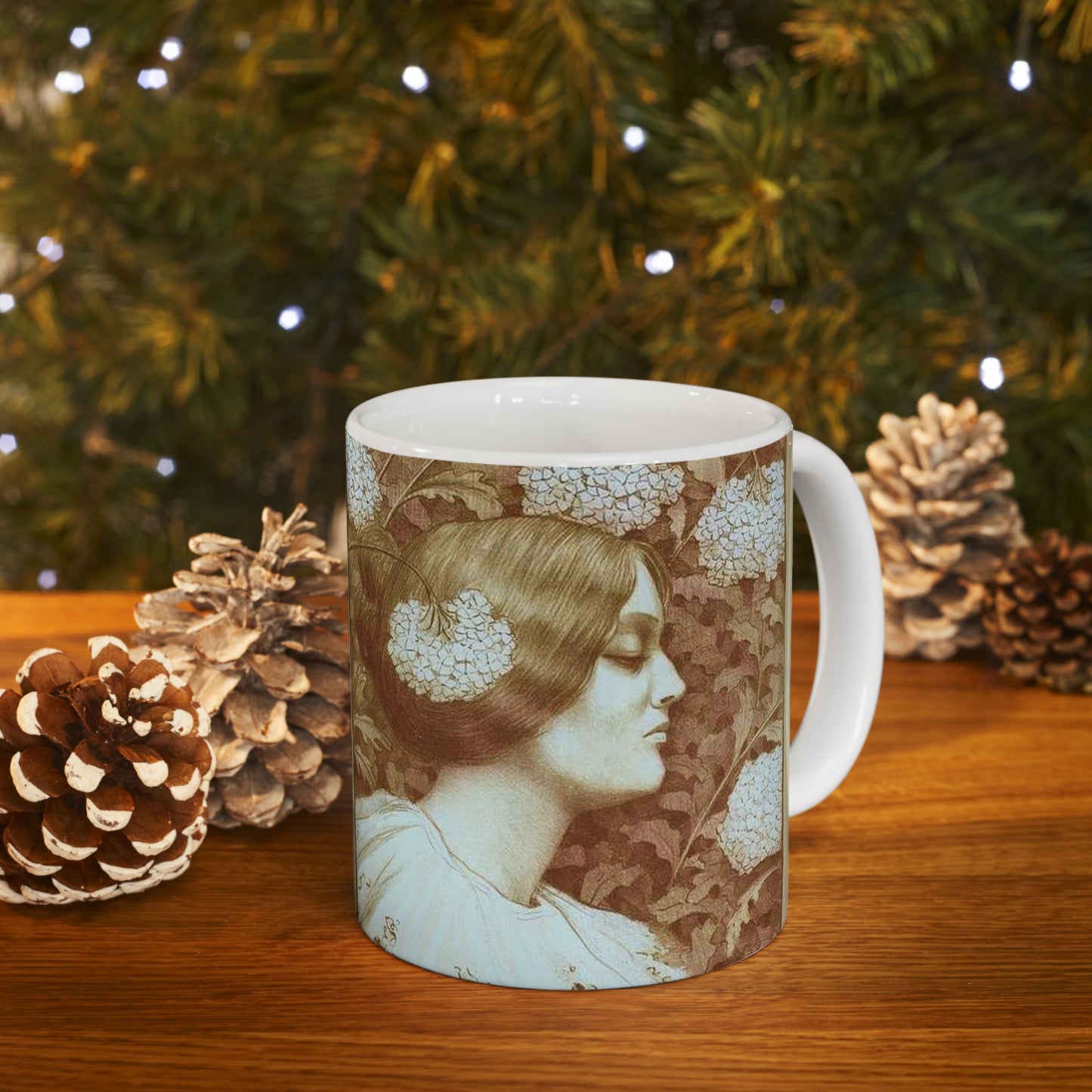 Paul Emile Berthon - Dessin original pour les "Maîtres de l'Affiche". Beautiful Novelty Ceramic Coffee Mug 11oz