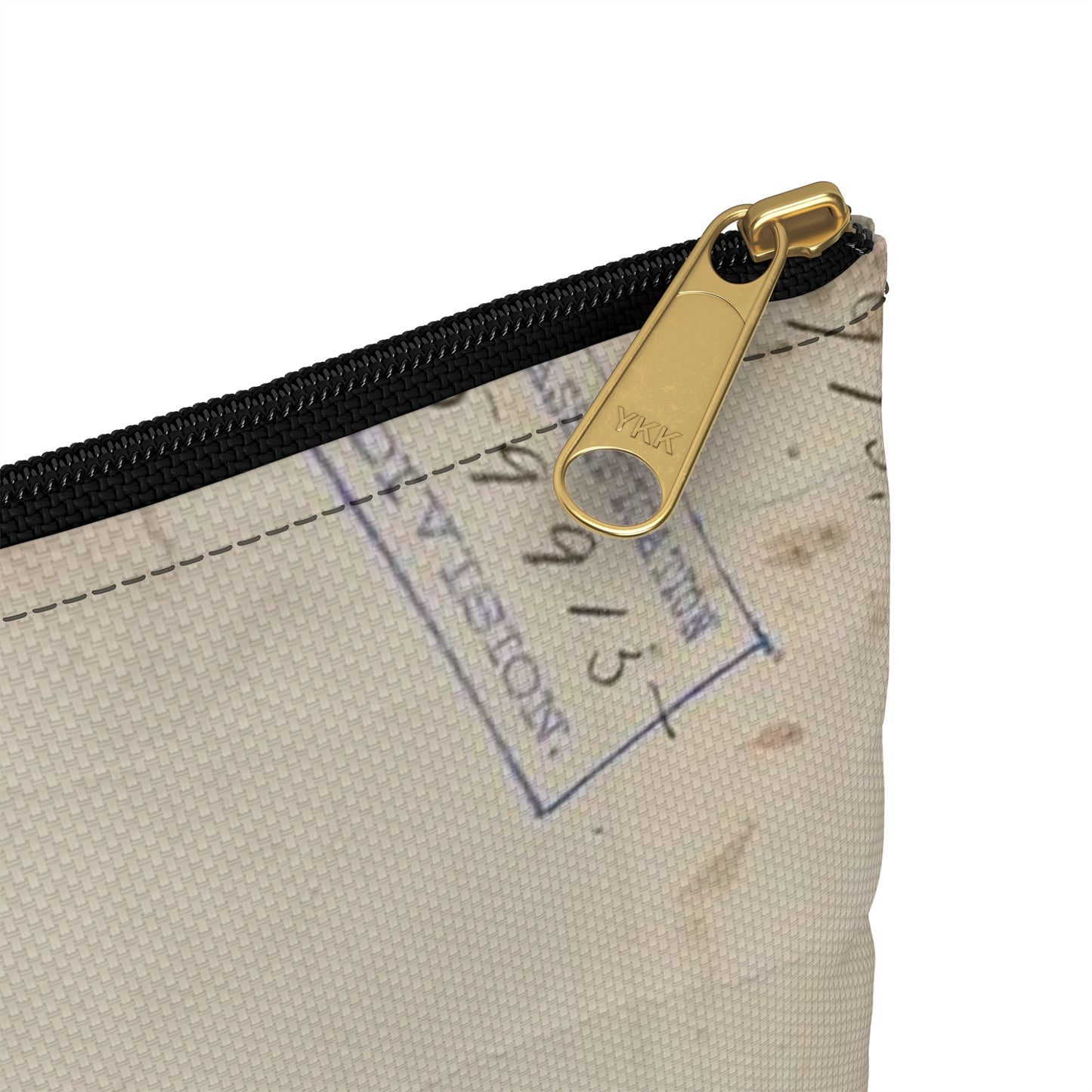 Patent drawing - for Pierre Lallement's Improvement in Velocipedes Public domain image Large Organizer Pouch with Black Zipper