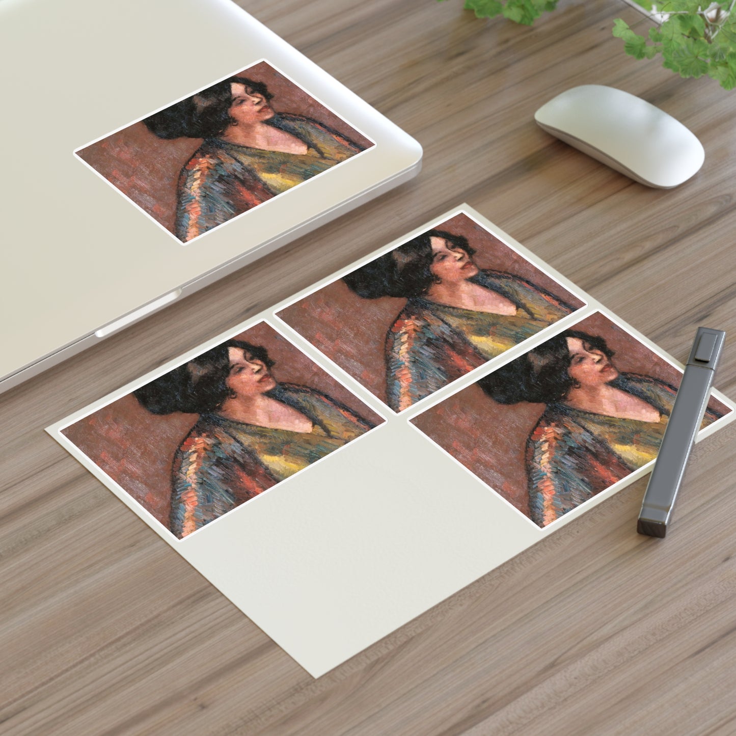 Isidre Nonell - Flores - Google Art Project Laminated UV Protective Vinyl Stickers