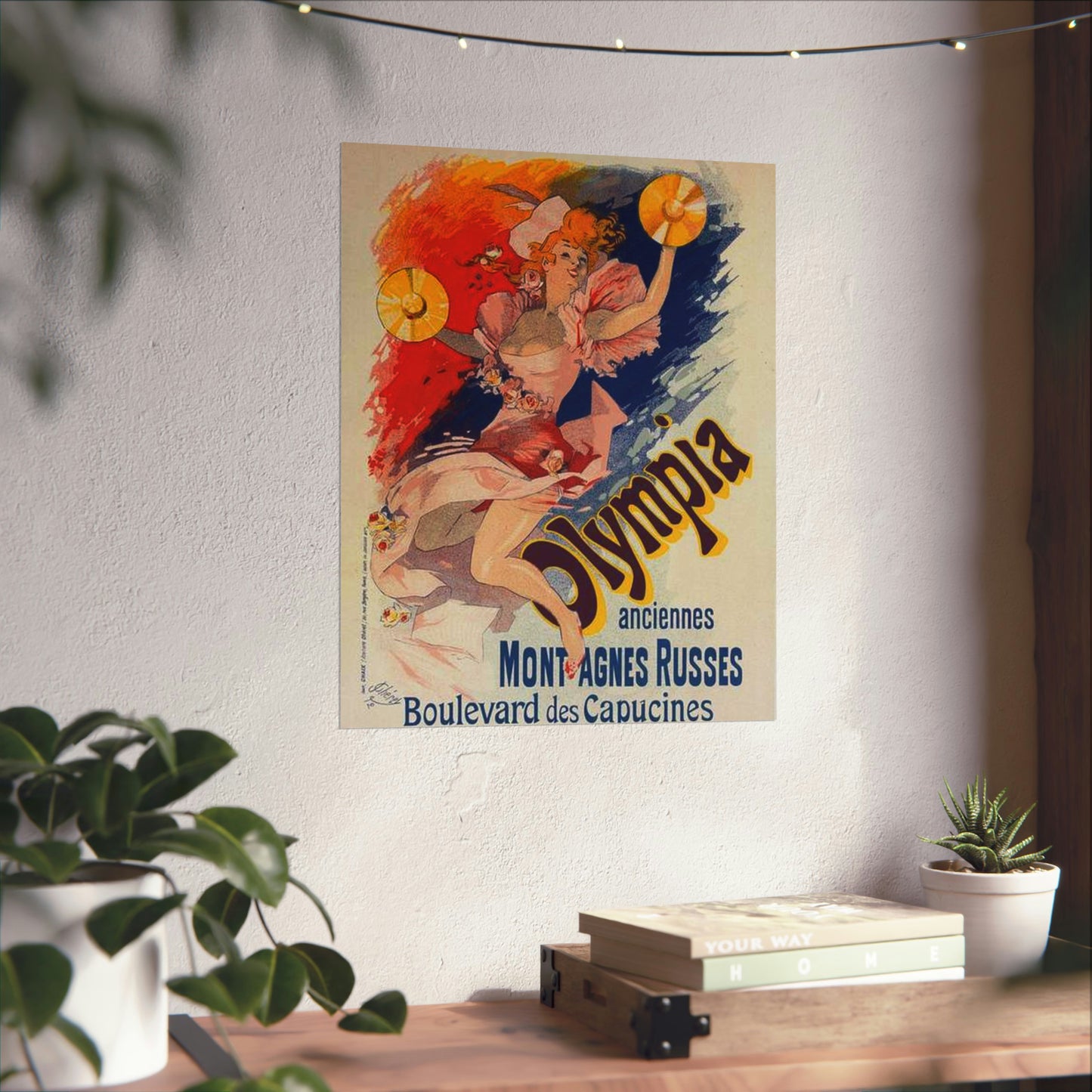 Affiche pour "Olympia". - Art nouveau public domain poster High Quality Matte Wall Art Poster for Home, Office, Classroom