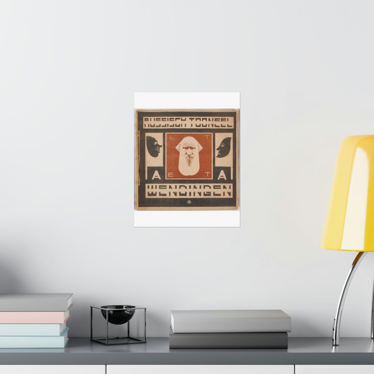 Wendingen 1929 Jessurun de Mesquita High Quality Matte Wall Art Poster for Home, Office, Classroom