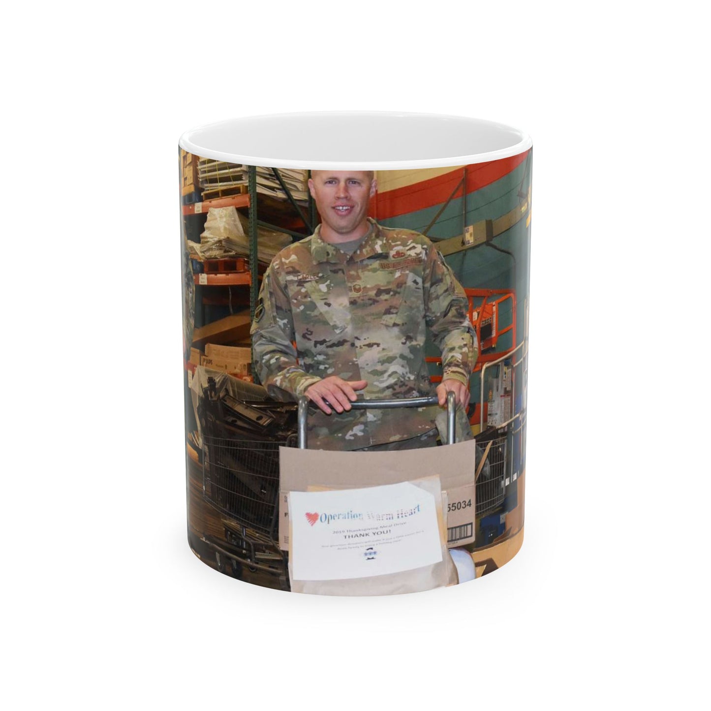 Master Sgt. Jeremiah Carley, of the 9 Maintenance Squadron, Beautiful Novelty Ceramic Coffee Mug 11oz