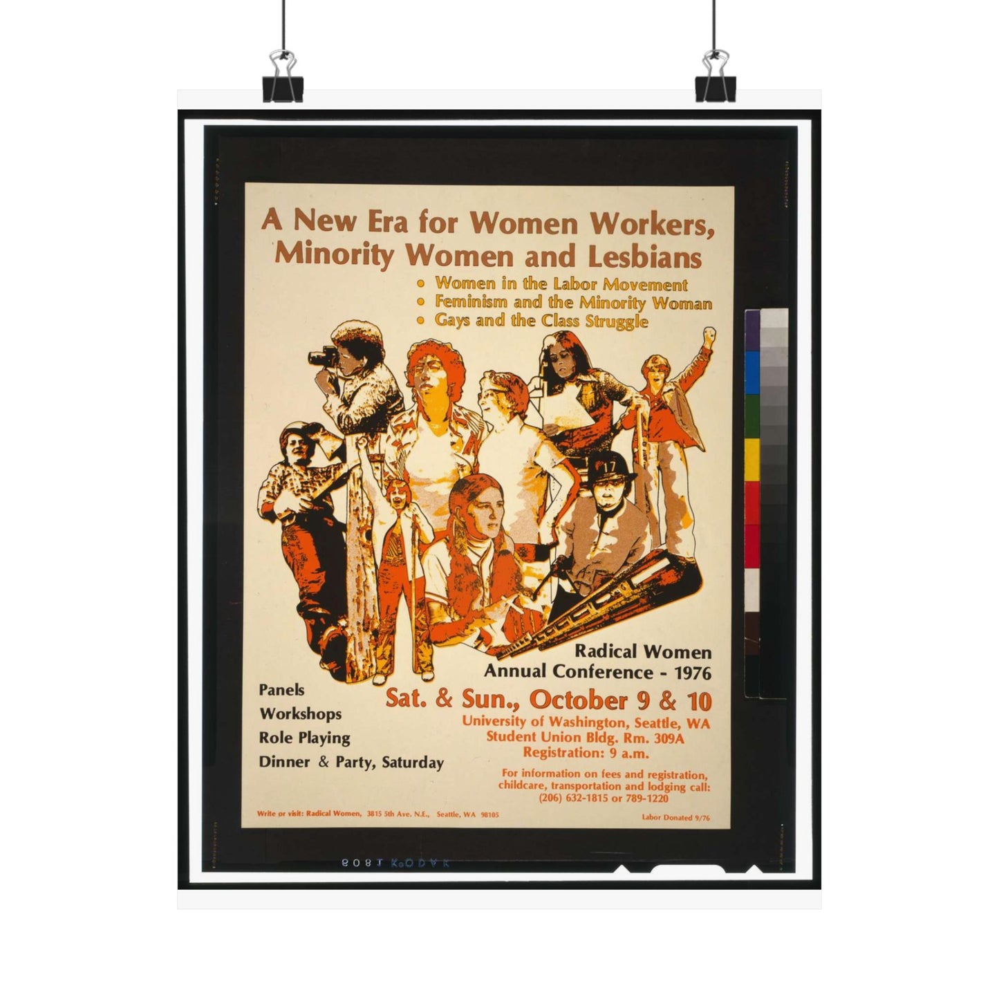 A new era for women workers, minority women and lesbians High Quality Matte Wall Art Poster for Home, Office, Classroom