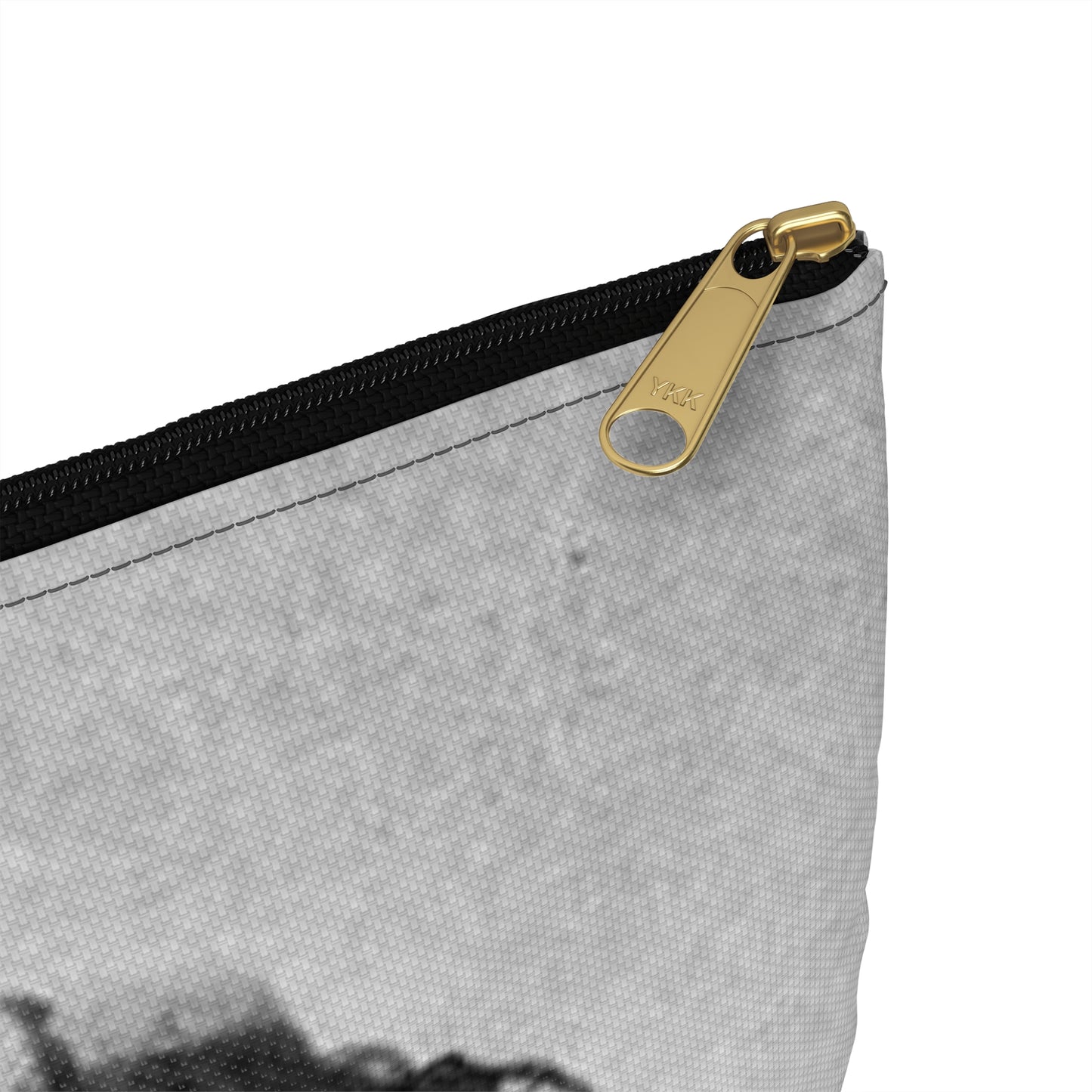 FannyBullockWorkmanVotesWomen - A woman standing in the snow holding a sign Large Organizer Pouch with Black Zipper