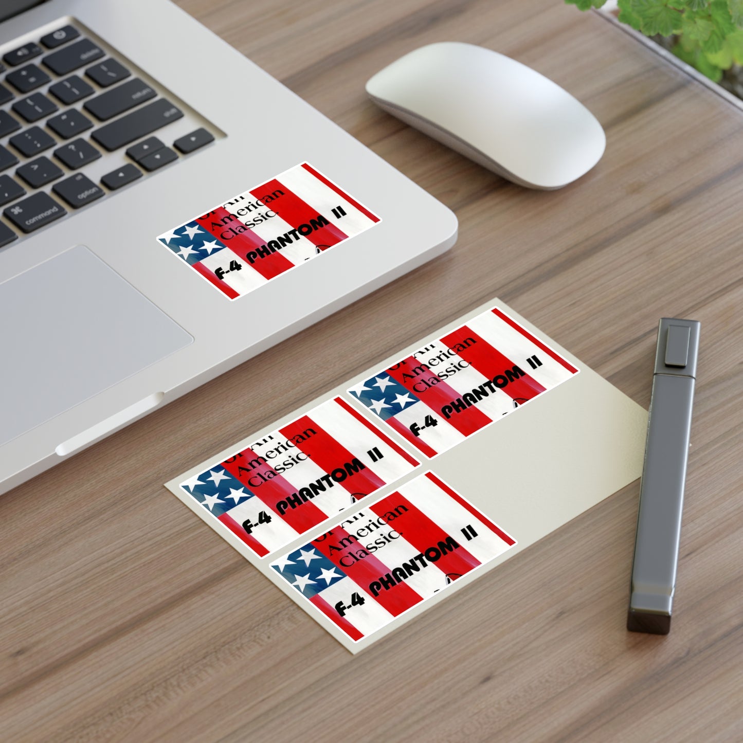 Artwork: "American Classic". Artist: David Zlotky, US Air Force Art Collection Laminated UV Protective Vinyl Stickers