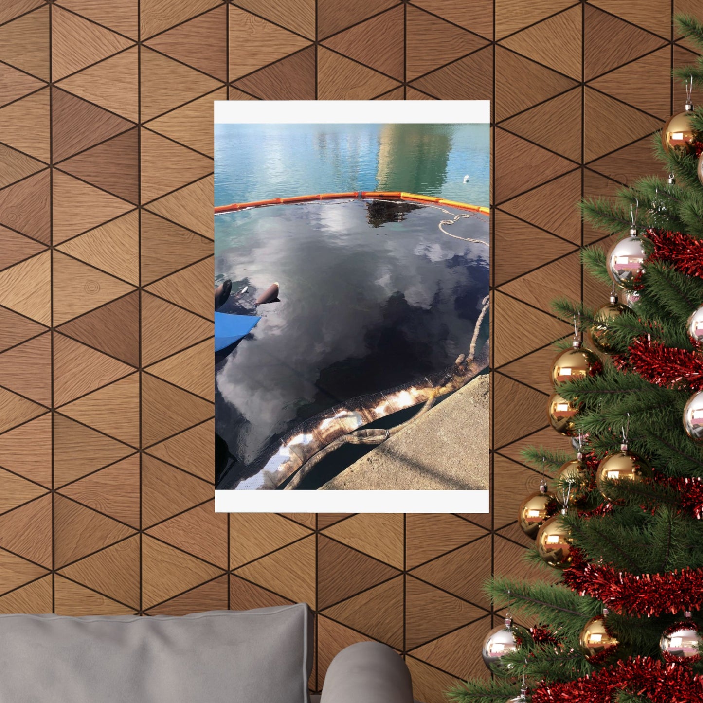 Coast Guard pollution response personnel from Resident High Quality Matte Wall Art Poster for Home, Office, Classroom