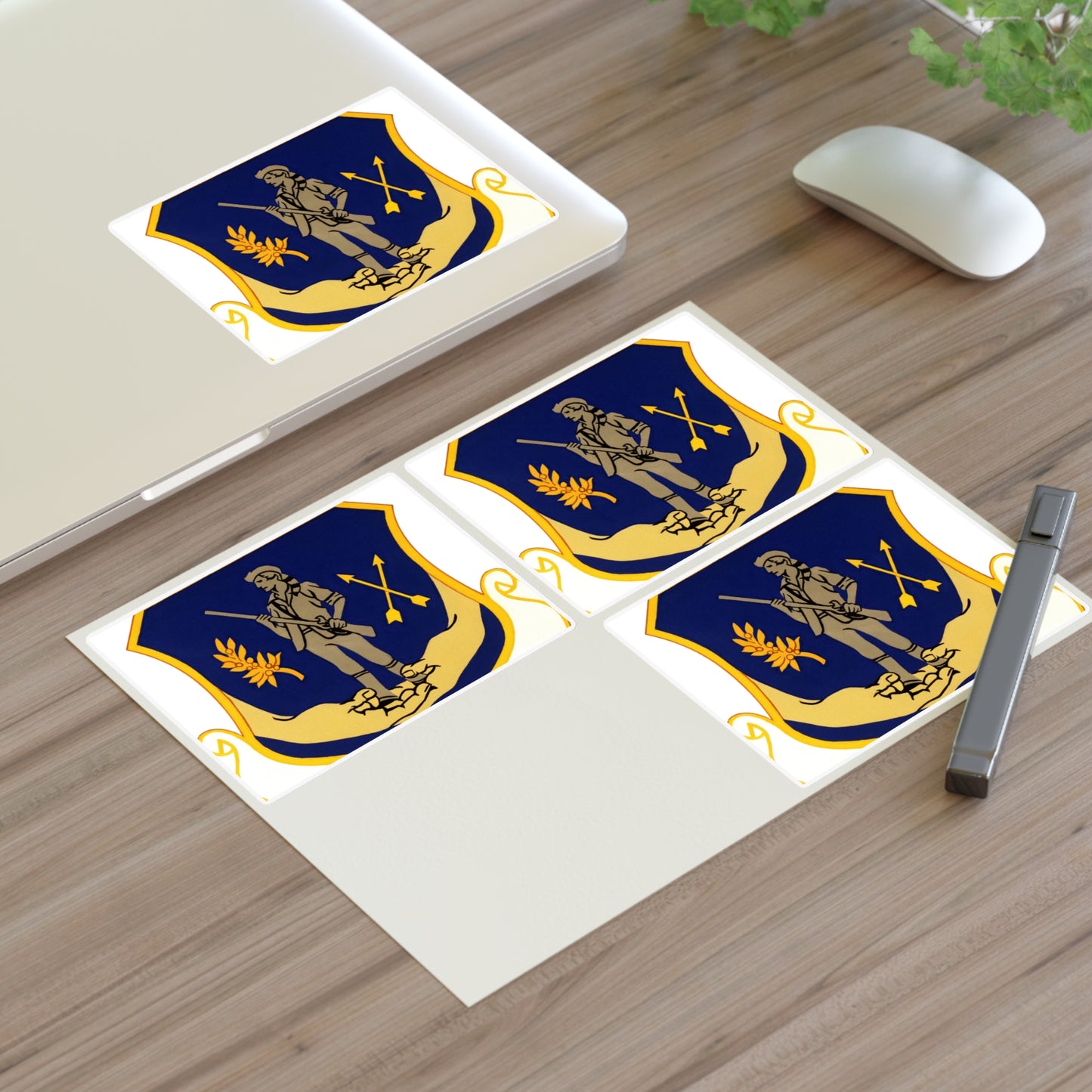 Official emblem for the 351st Combat Support Group Laminated UV Protective Vinyl Stickers