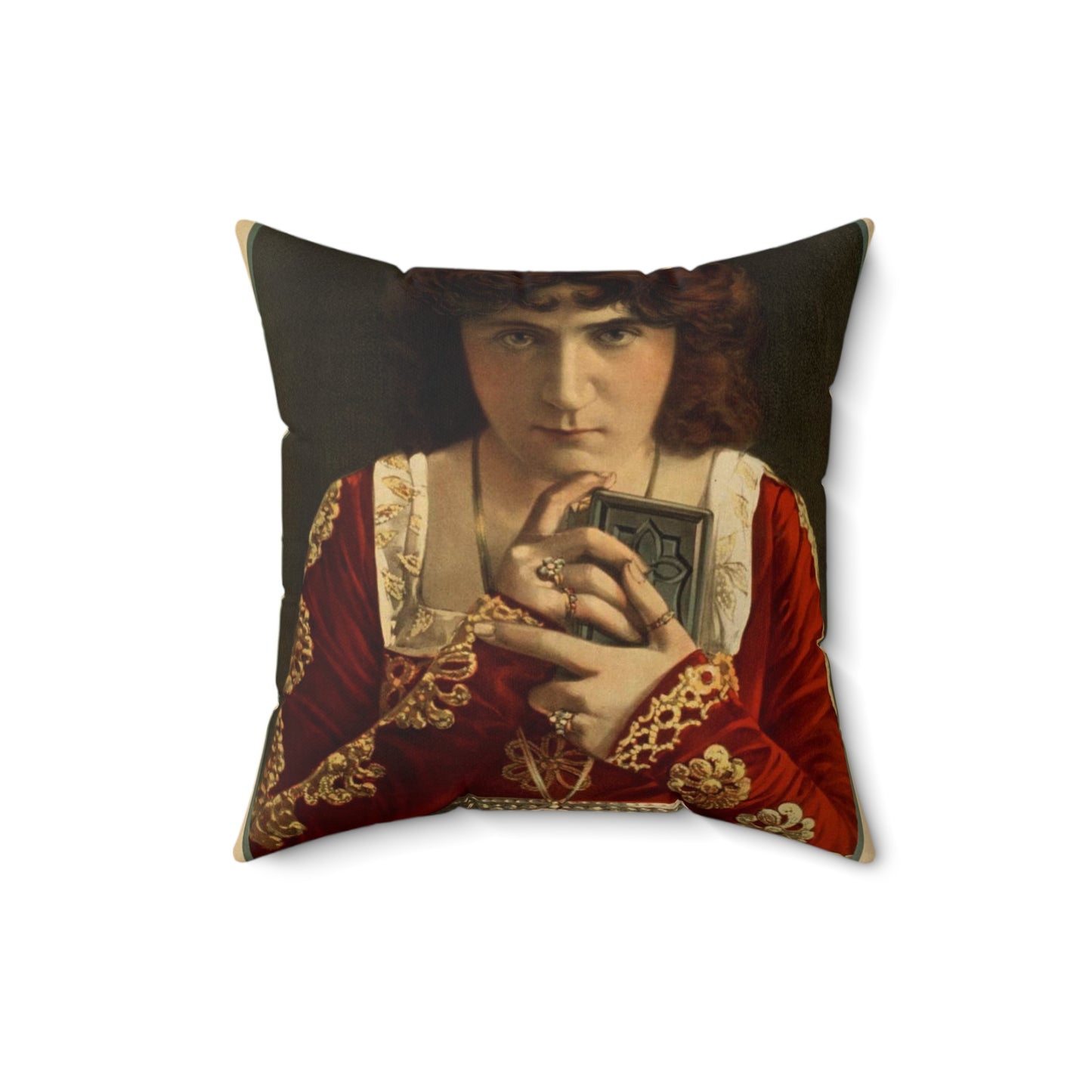 Blanche Walsh, American vaudeville and popular entertainment 1870 1920 Decorative Accent Square Pillow
