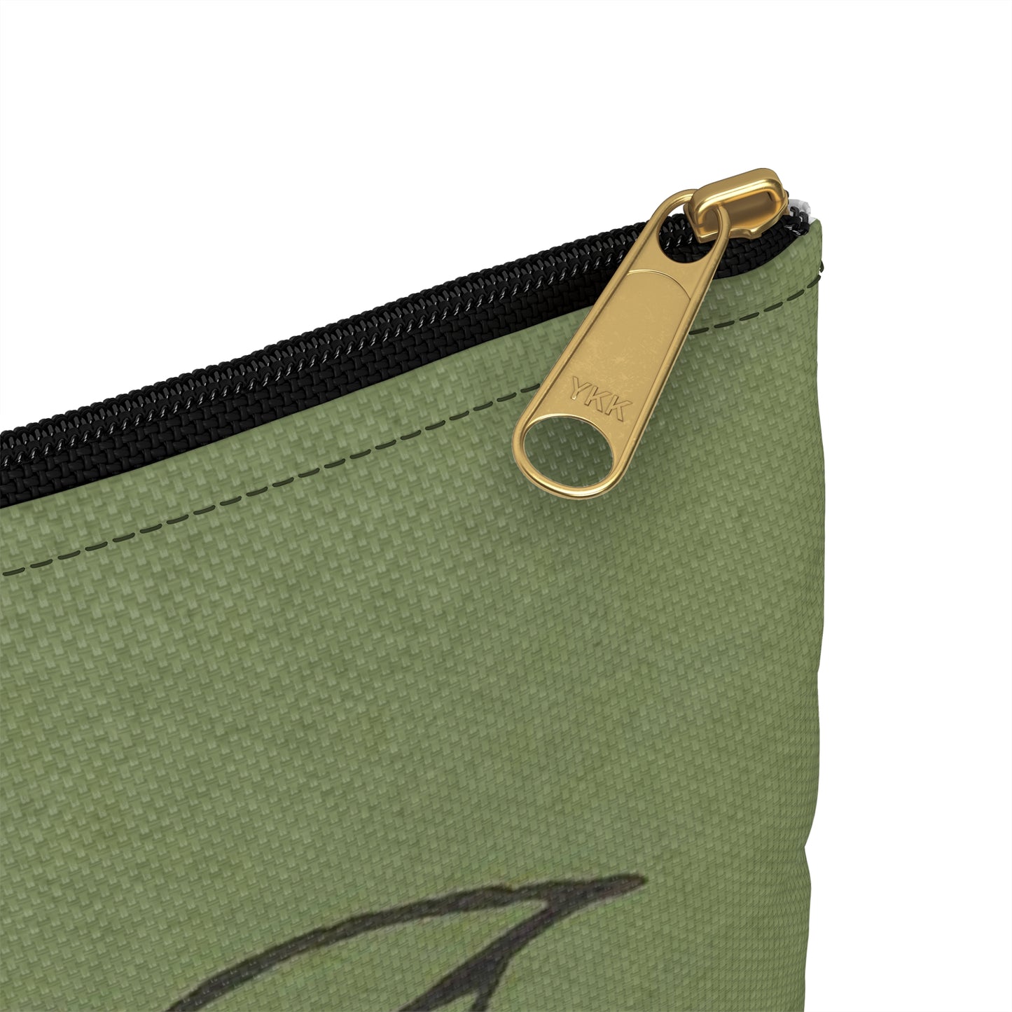 Gerrit Willem Dijsselhof - Vignet met vijf flamingo's Large Organizer Pouch with Black Zipper