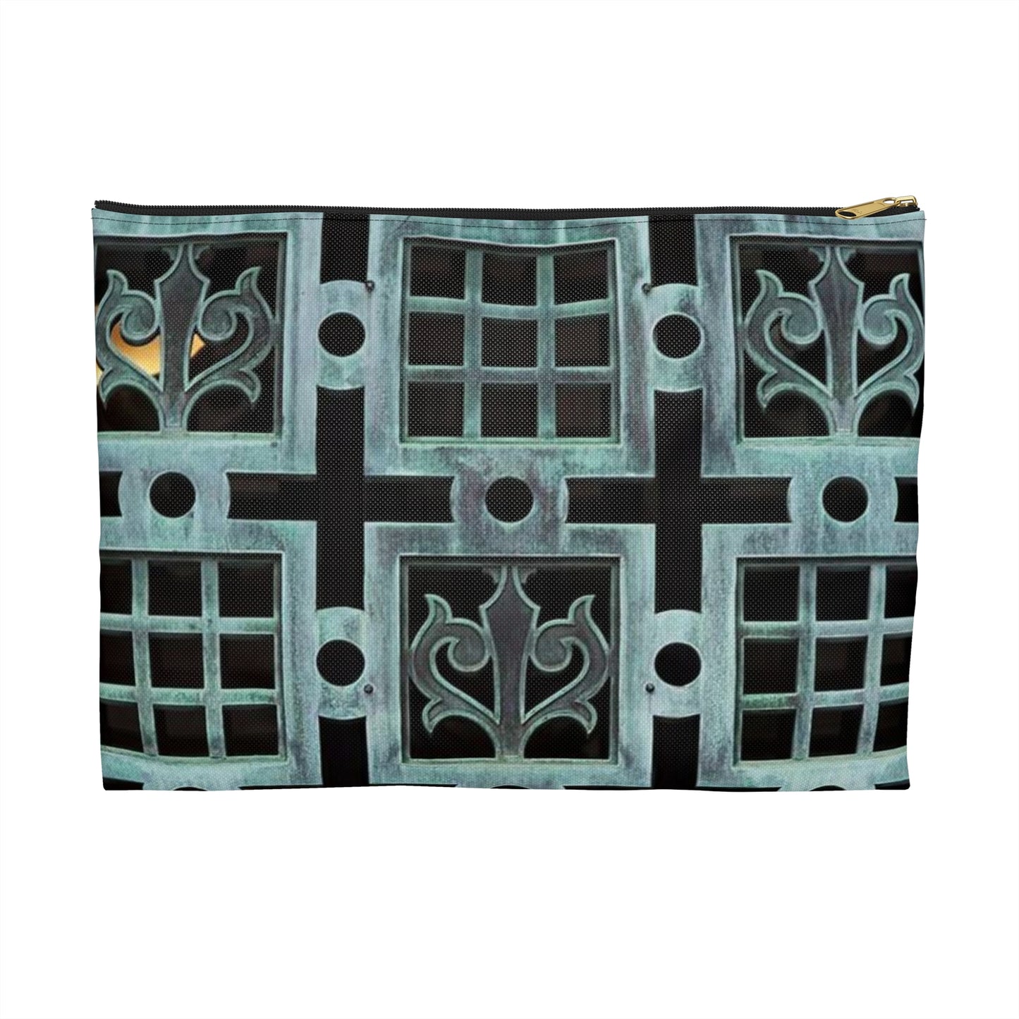 John W. McCormack U.S. Post Office and Courthouse, Boston, Massachusetts Large Organizer Pouch with Black Zipper