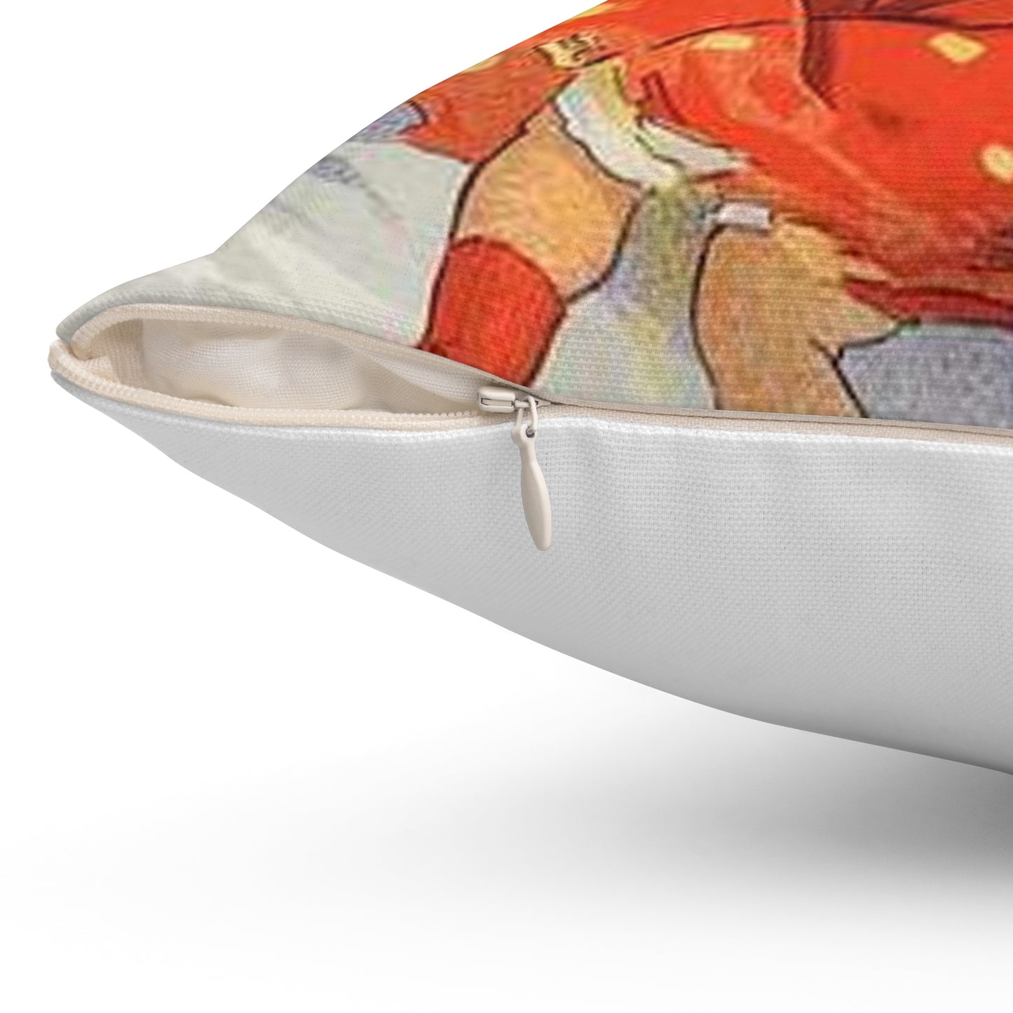 Affiche pour l' "Auréole du Midi". Decorative Accent Square Pillow