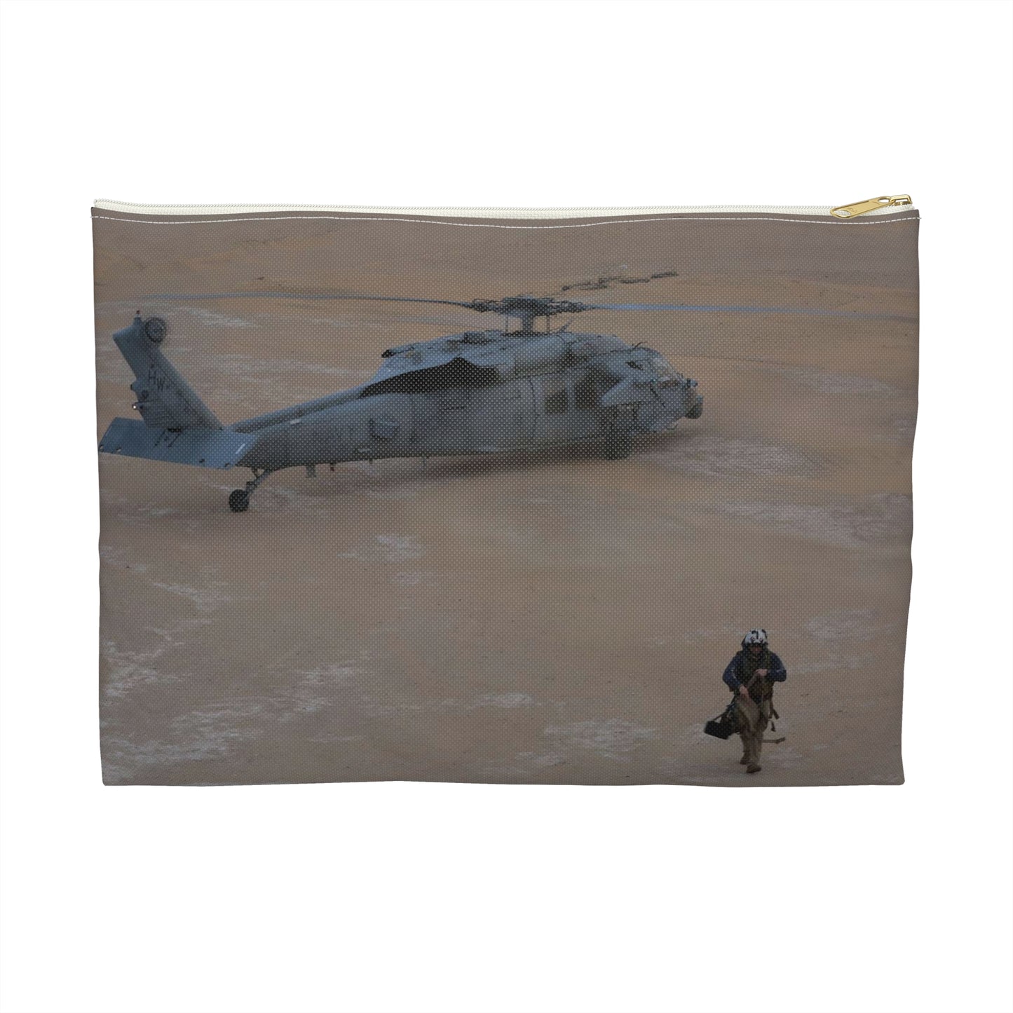 U.S. Navy Petty Officer 1st Class Douglas Crisp, leading Large Organizer Pouch with Black Zipper