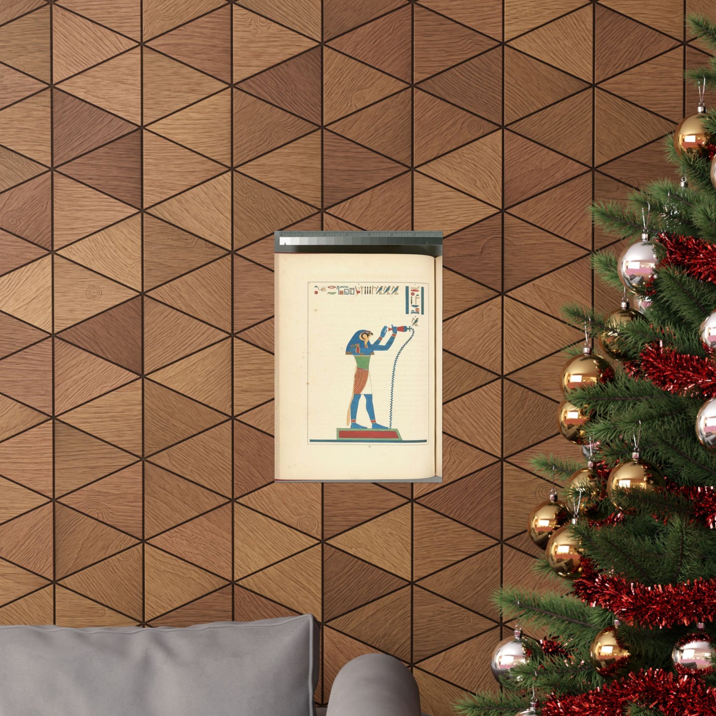 Thoth Trismégiste, le premier Hermès, Hermès Trismégiste. High Quality Matte Wall Art Poster for Home, Office, Classroom