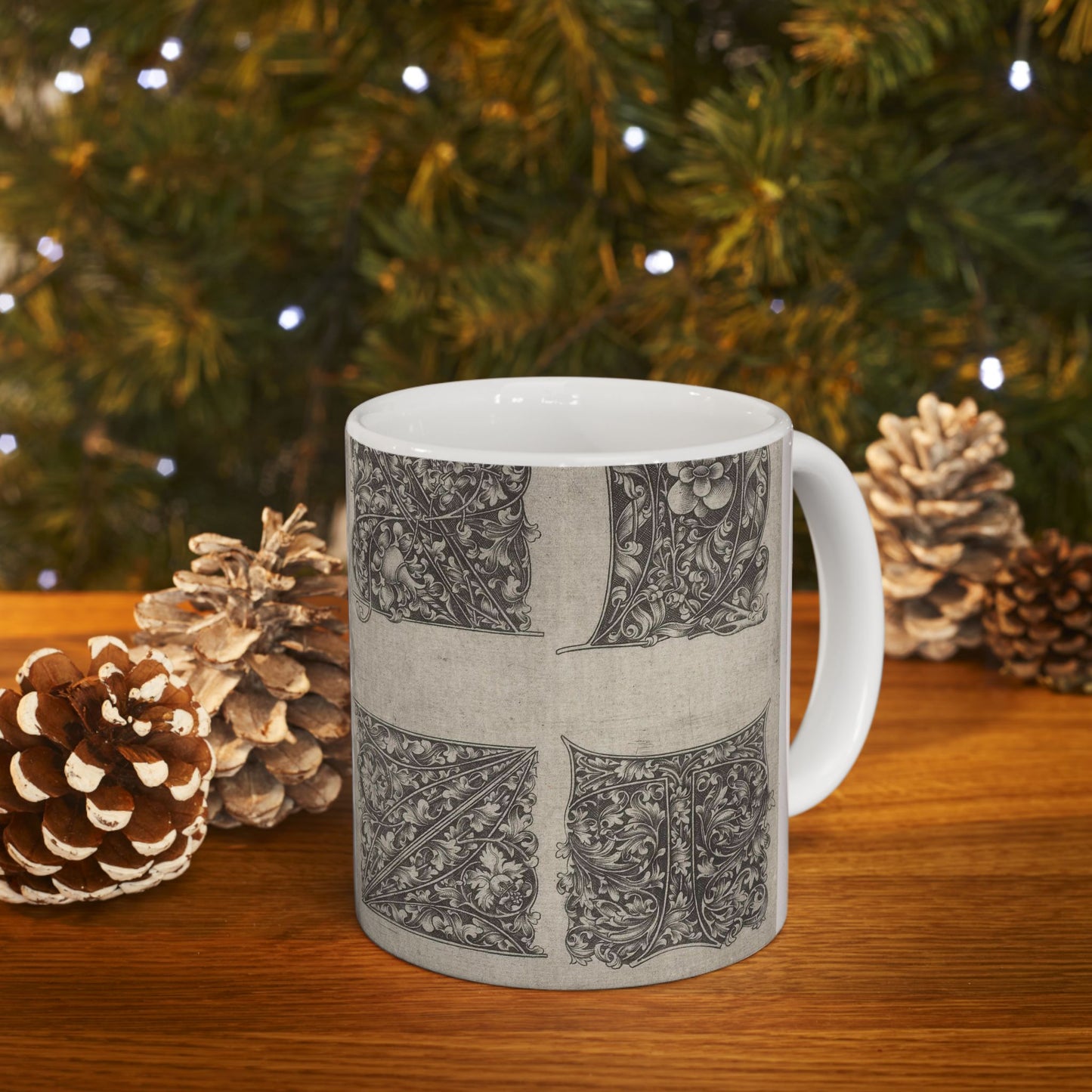 Israhel van Meckenem the Younger - Hoofdletters X, Y, Z en T Beautiful Novelty Ceramic Coffee Mug 11oz