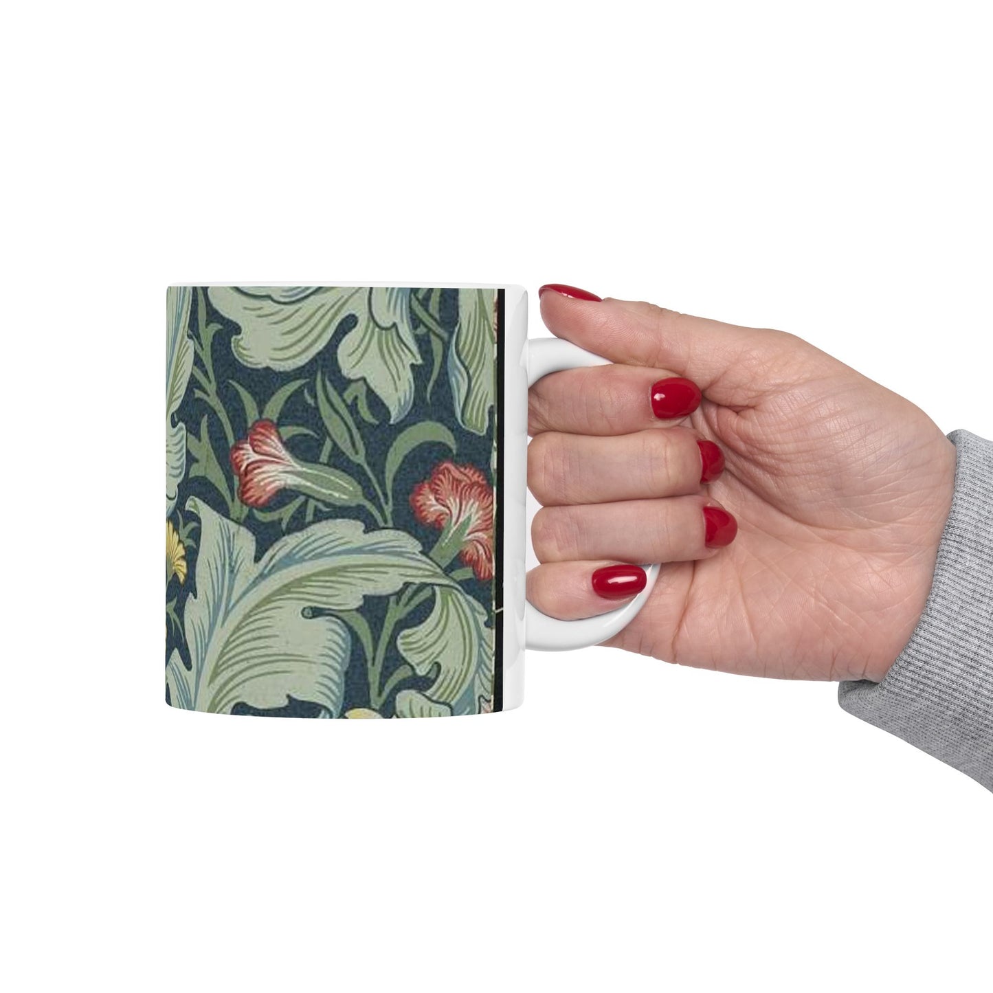 Brooklyn Museum - Wallpaper Sample Book 1 - William Morris and Company - page033 Beautiful Novelty Ceramic Coffee Mug 11oz