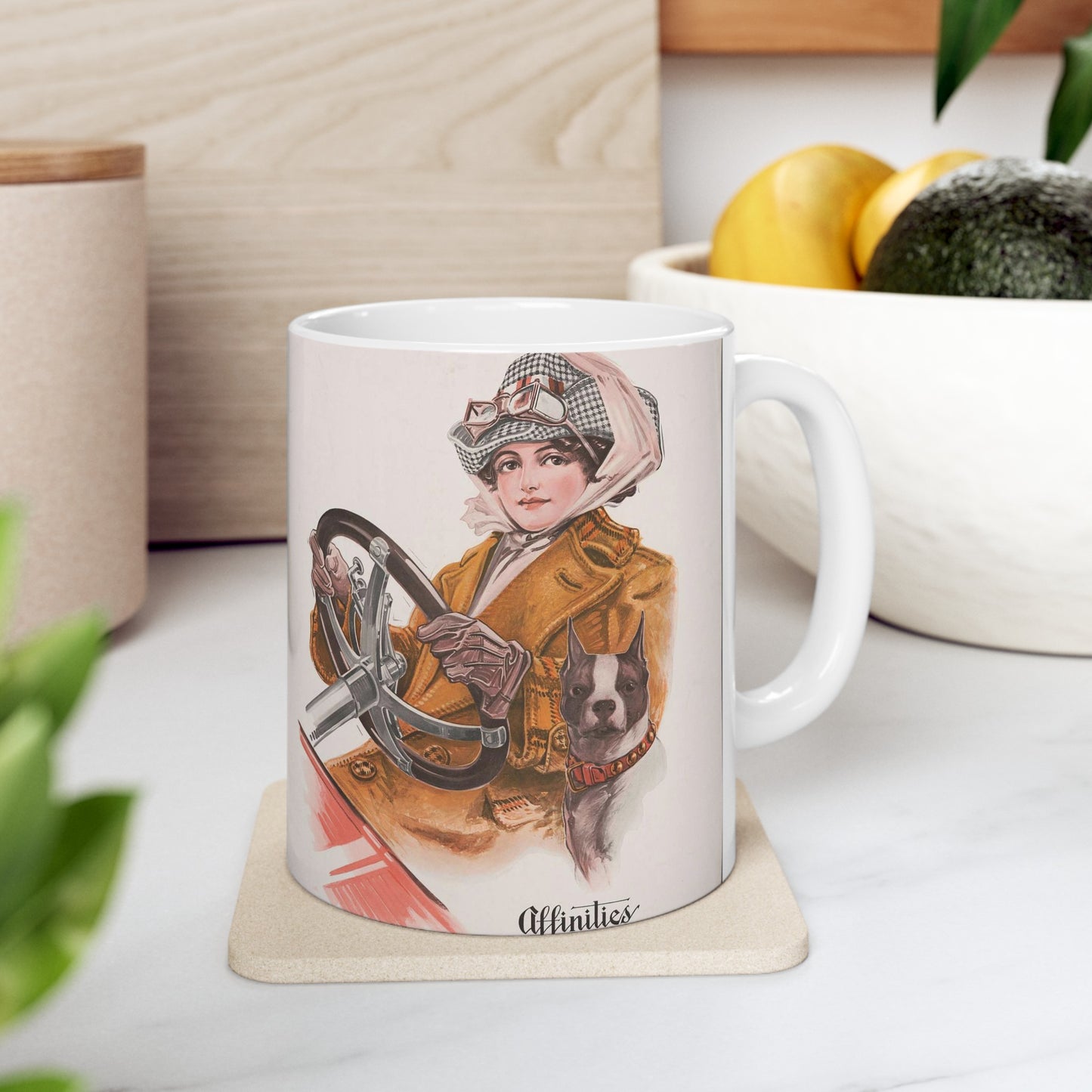 Affinities - Print, Library of Congress collection Beautiful Novelty Ceramic Coffee Mug 11oz