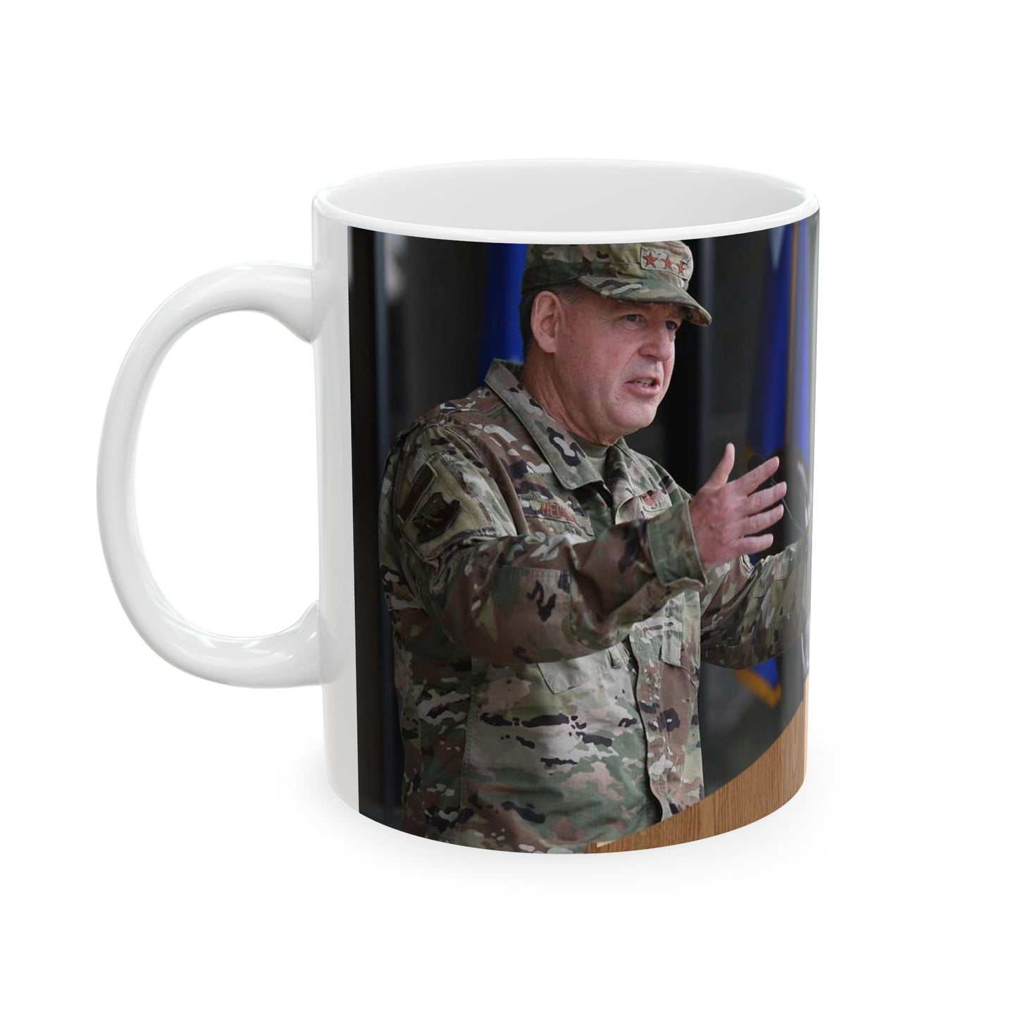 U.S. Air Force Lt. Gen. James Hecker, Air University Beautiful Novelty Ceramic Coffee Mug 11oz