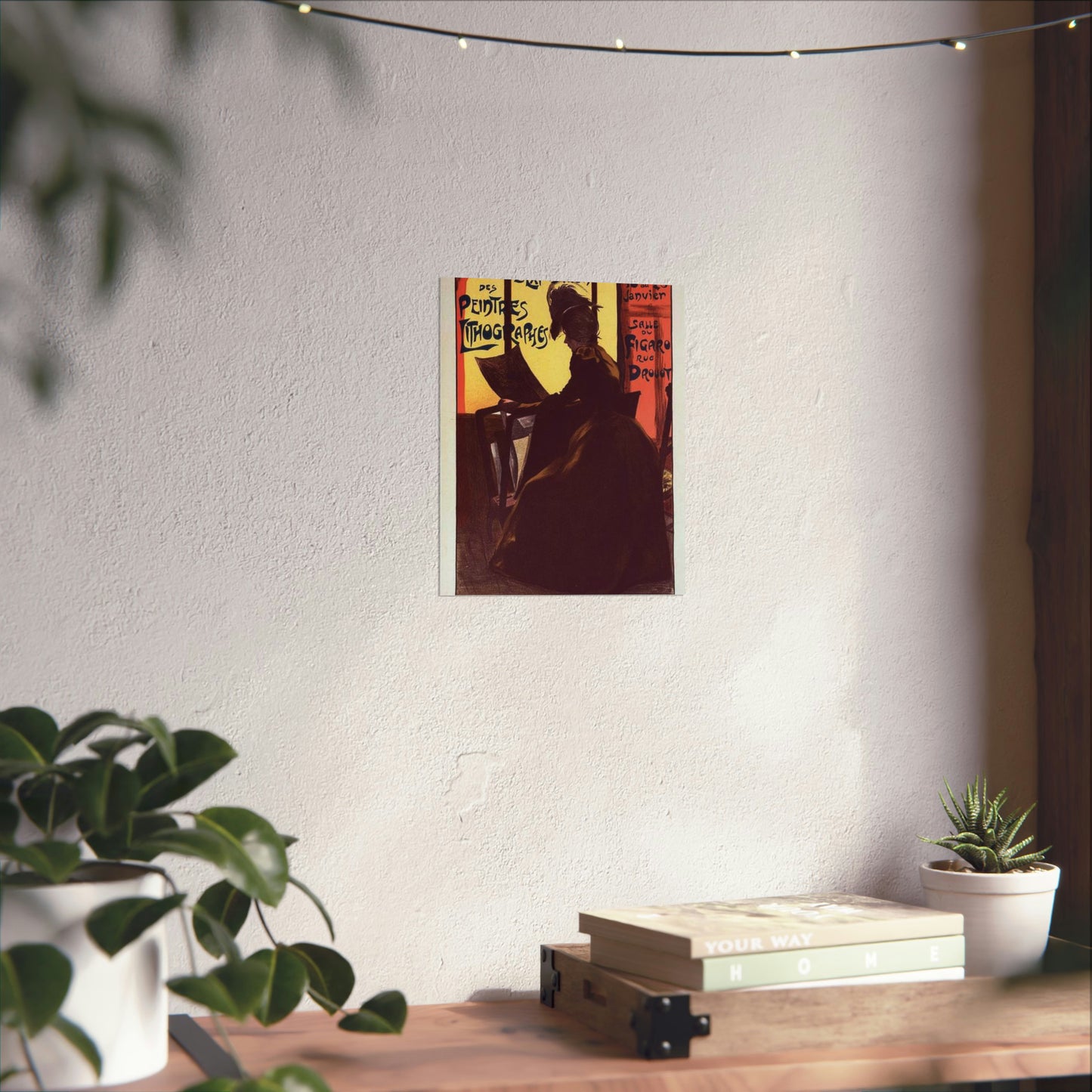 Affiche pour la "2e Exposition des Peintres-Lithographes". High Quality Matte Wall Art Poster for Home, Office, Classroom