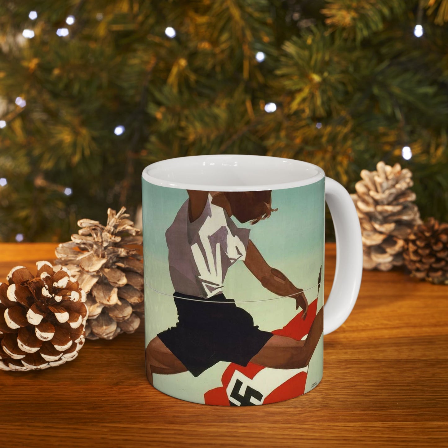 Reichssporttag des B.D.M. 23 September 1934 - Ludwig HOHLWEIN München Plakat Poster Library of Congress No know copyright restrictions Public domain 71sK7kr99UL. AC SL1411 Beautiful Novelty Ceramic Coffee Mug 11oz