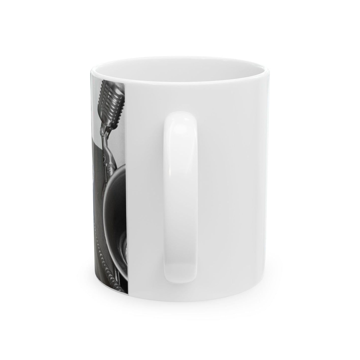 Richard Nixon clinches his fist as he addresses his first audience in Long Island, New York Beautiful Novelty Ceramic Coffee Mug 11oz