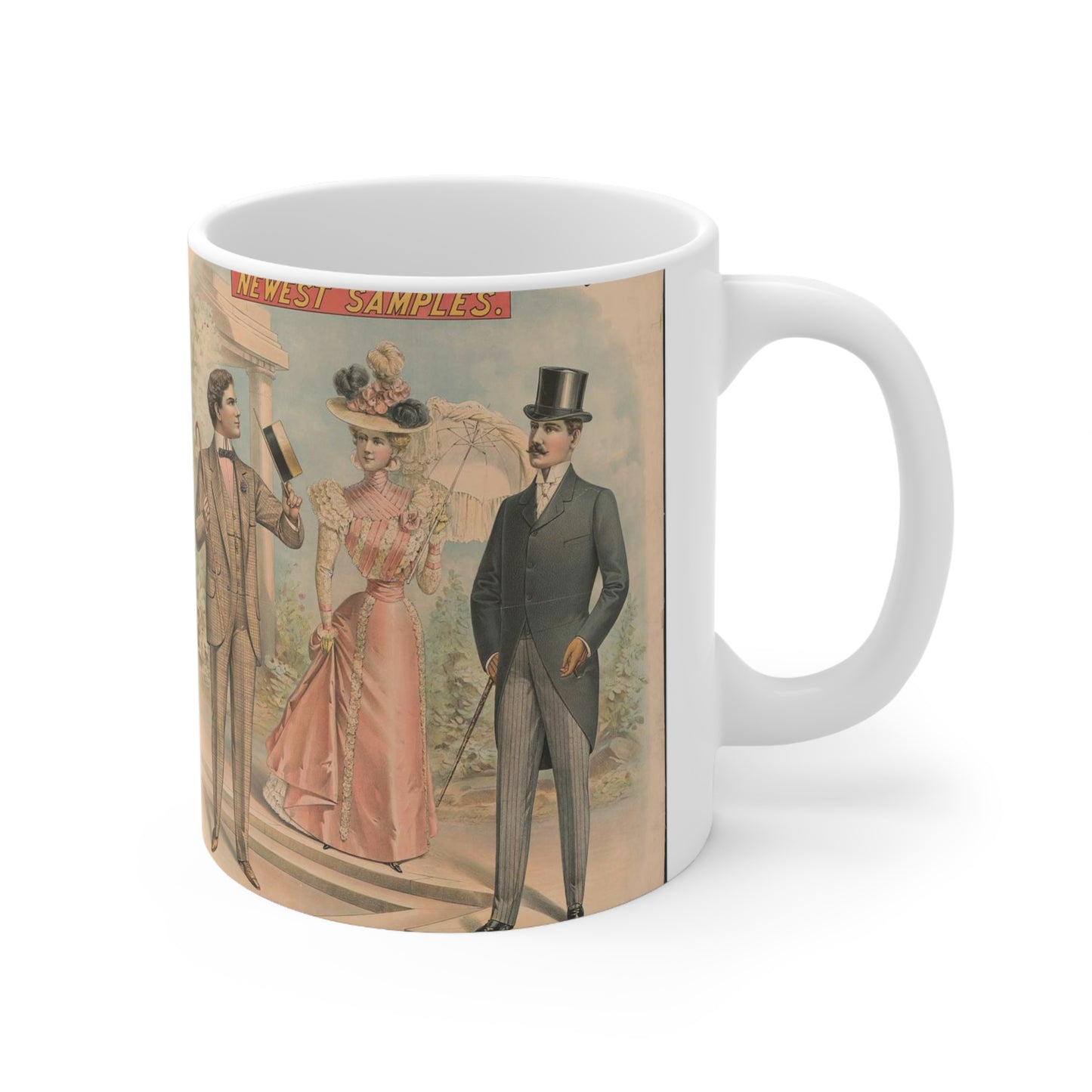 Just received, M. Born & Company's newest samples, order one of their suits, and be in style, you need not take it, if it does not please you Beautiful Novelty Ceramic Coffee Mug 11oz