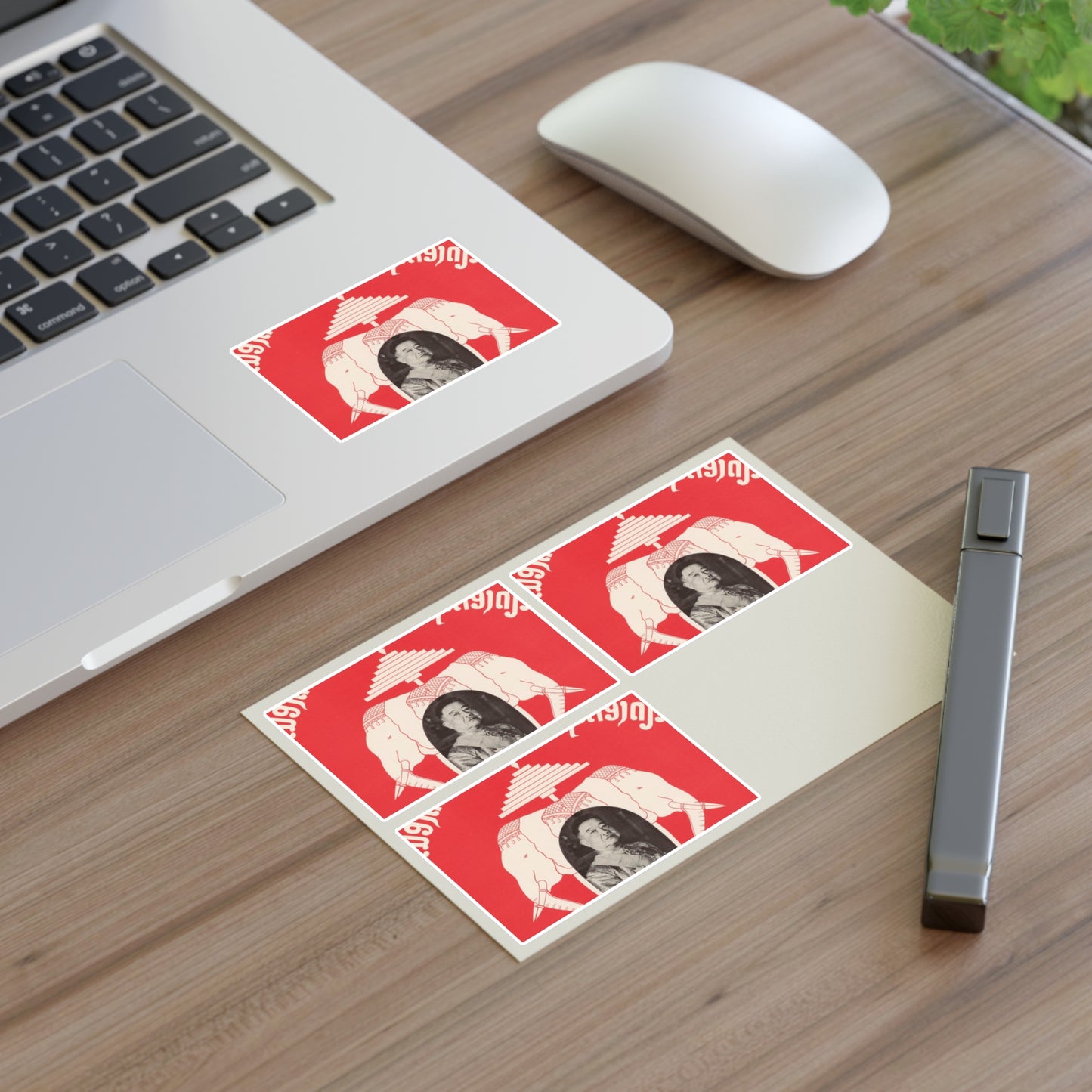Laotian Symbol, United States information service propaganda Laminated UV Protective Vinyl Stickers