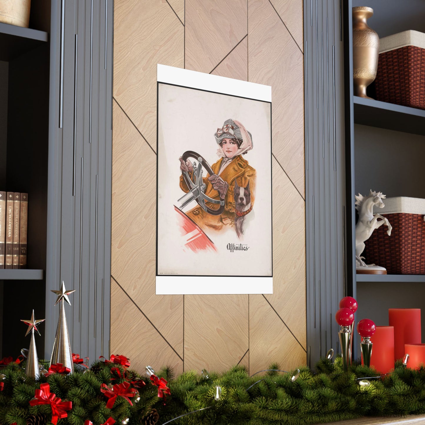 Affinities - Print, Library of Congress collection High Quality Matte Wall Art Poster for Home, Office, Classroom