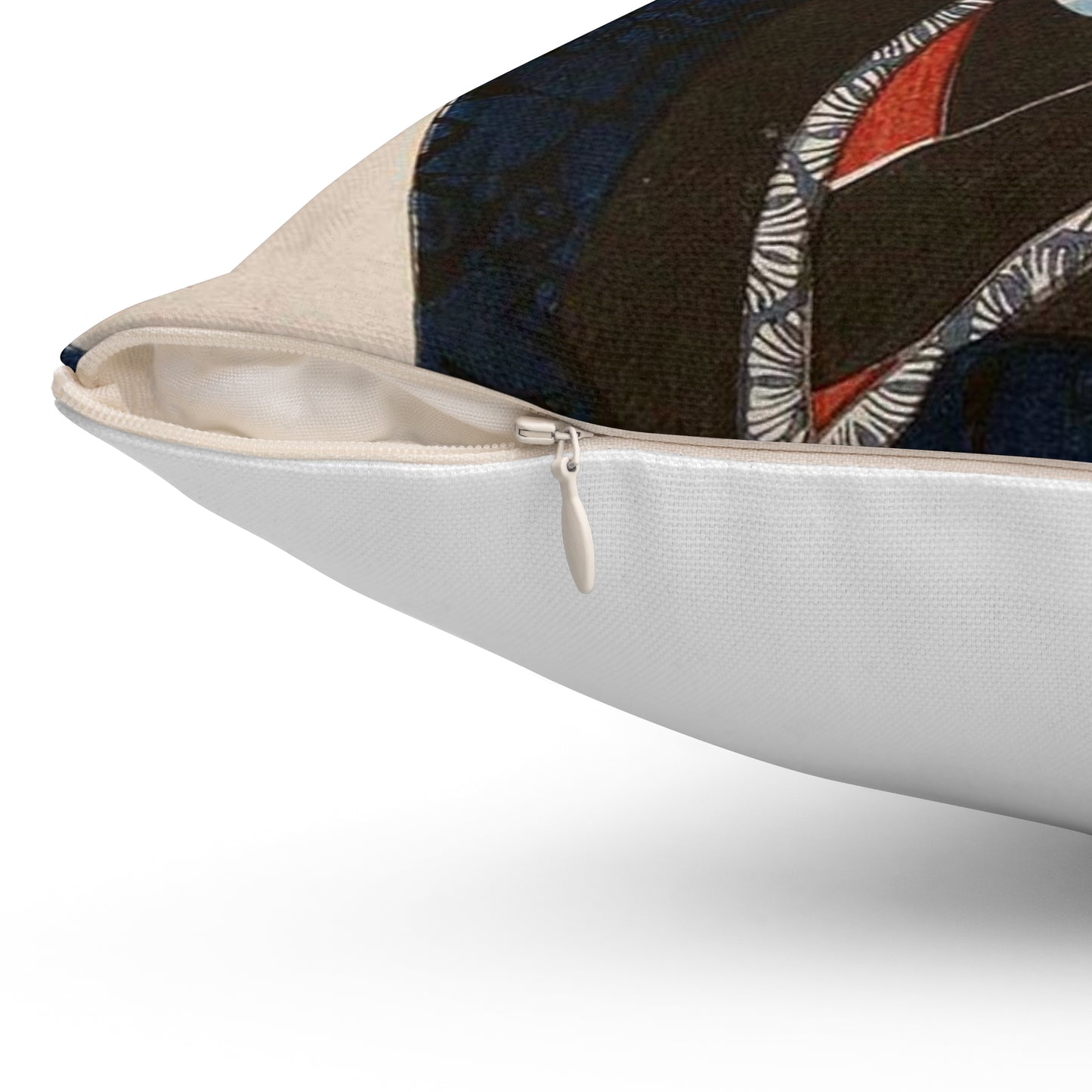 Kōshirō Matsumoto VI as Sōroku by Toyokuni III and Hiroshige Decorative Accent Square Pillow