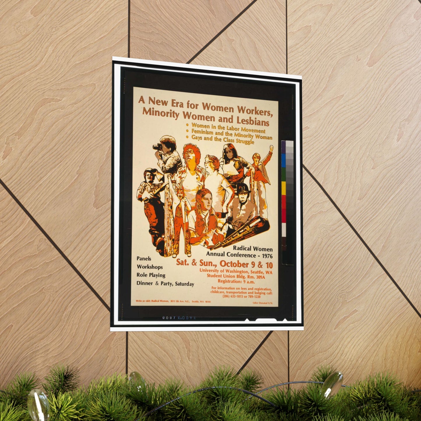 A new era for women workers, minority women and lesbians High Quality Matte Wall Art Poster for Home, Office, Classroom