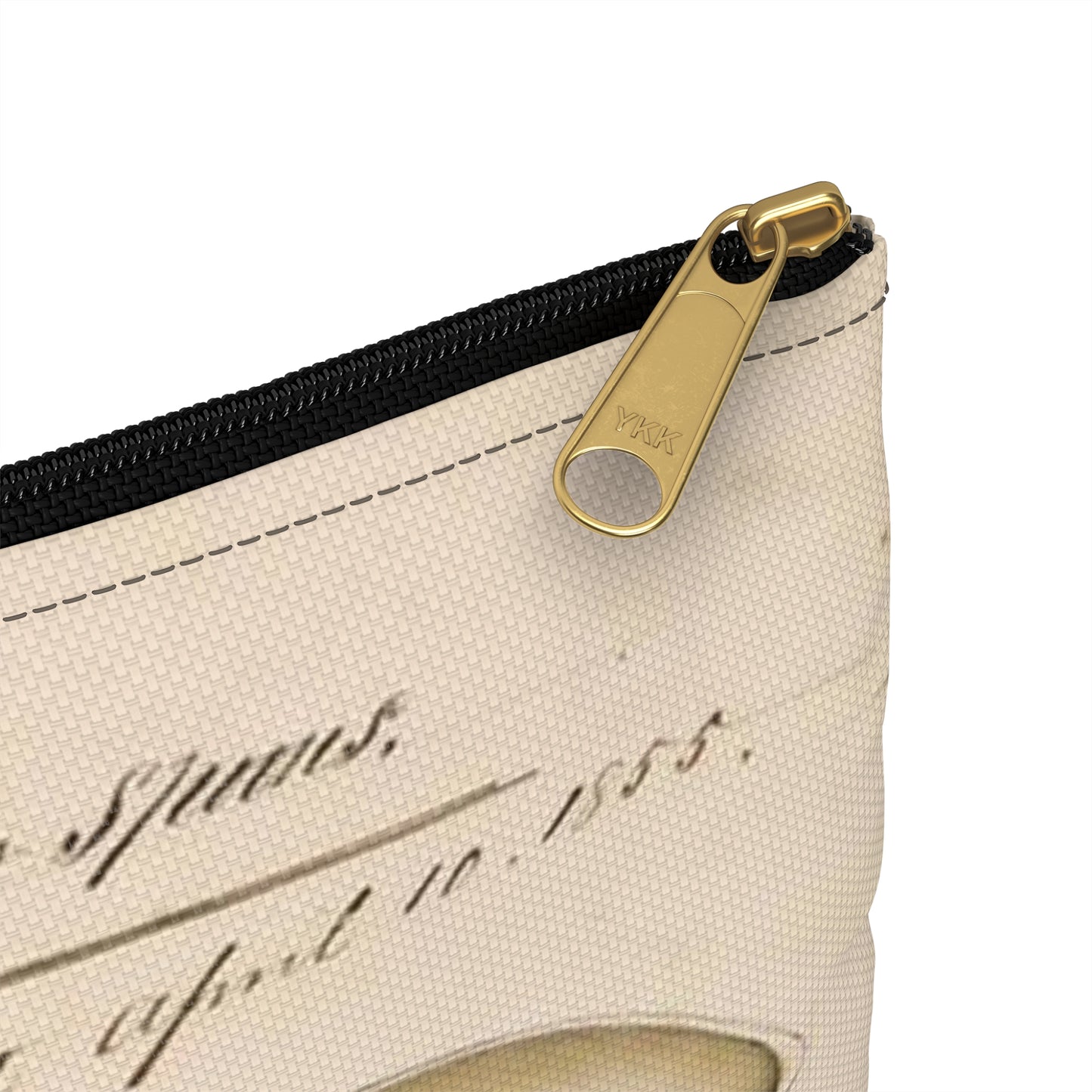 Patent drawing - Drawing of Design for Spoons Public domain image Large Organizer Pouch with Black Zipper