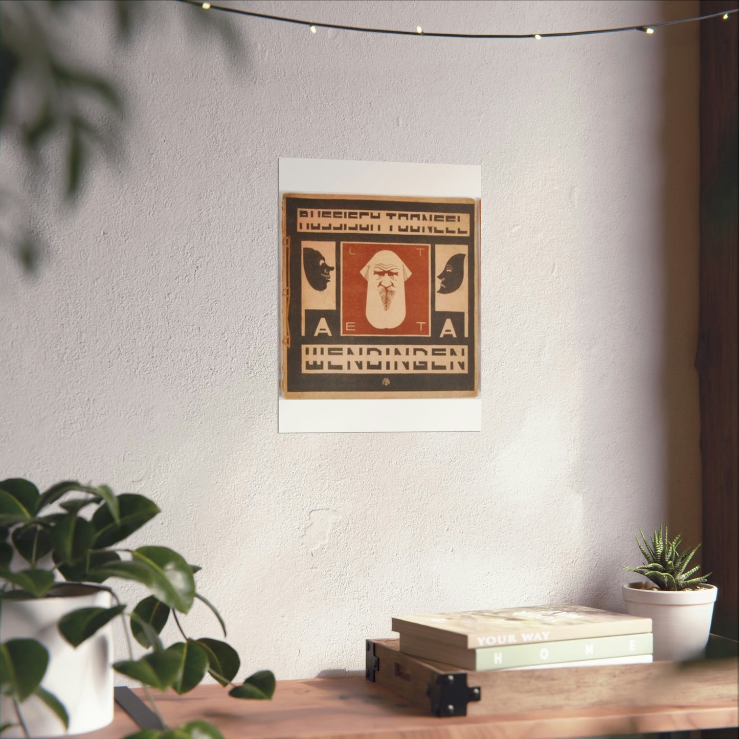 Wendingen 1929 Jessurun de Mesquita High Quality Matte Wall Art Poster for Home, Office, Classroom
