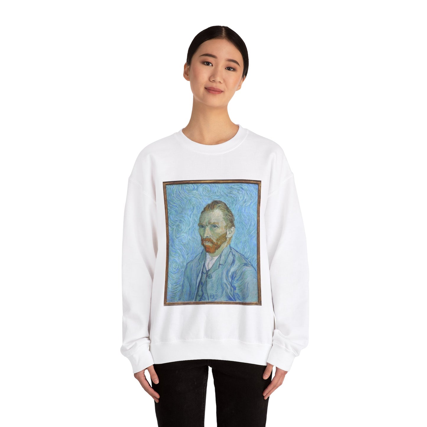EPO 0996 wiki - A painting of a man with a beard White Heavy Blend Adult Crew Neck SweatShirt